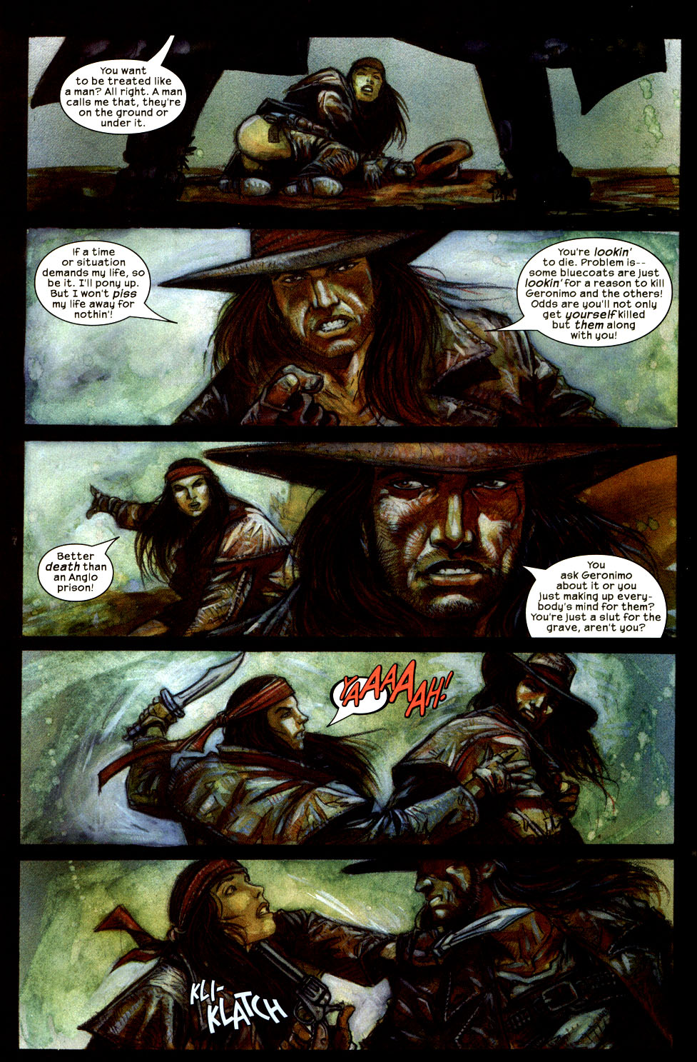 Read online Apache Skies comic -  Issue #3 - 8