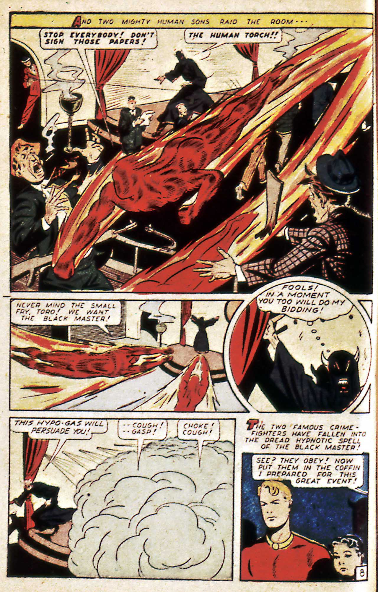 Read online The Human Torch (1940) comic -  Issue #20 - 11