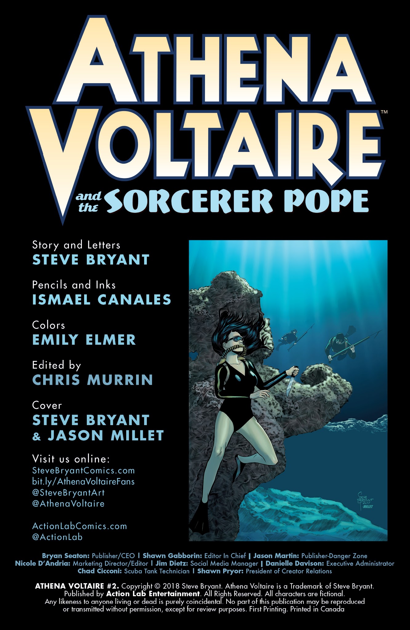 Read online Athena Voltaire comic -  Issue #2 - 3