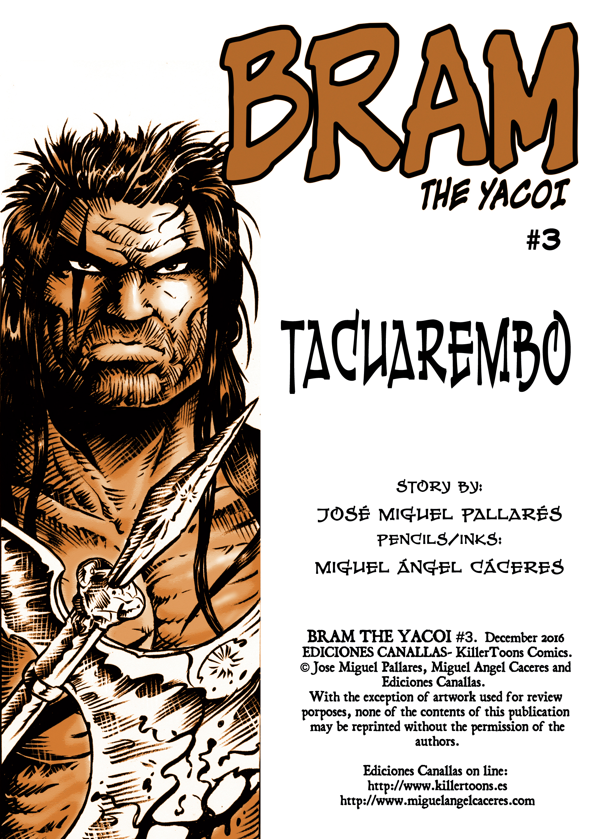 Read online Bram the Yacoi comic -  Issue #3 - 3