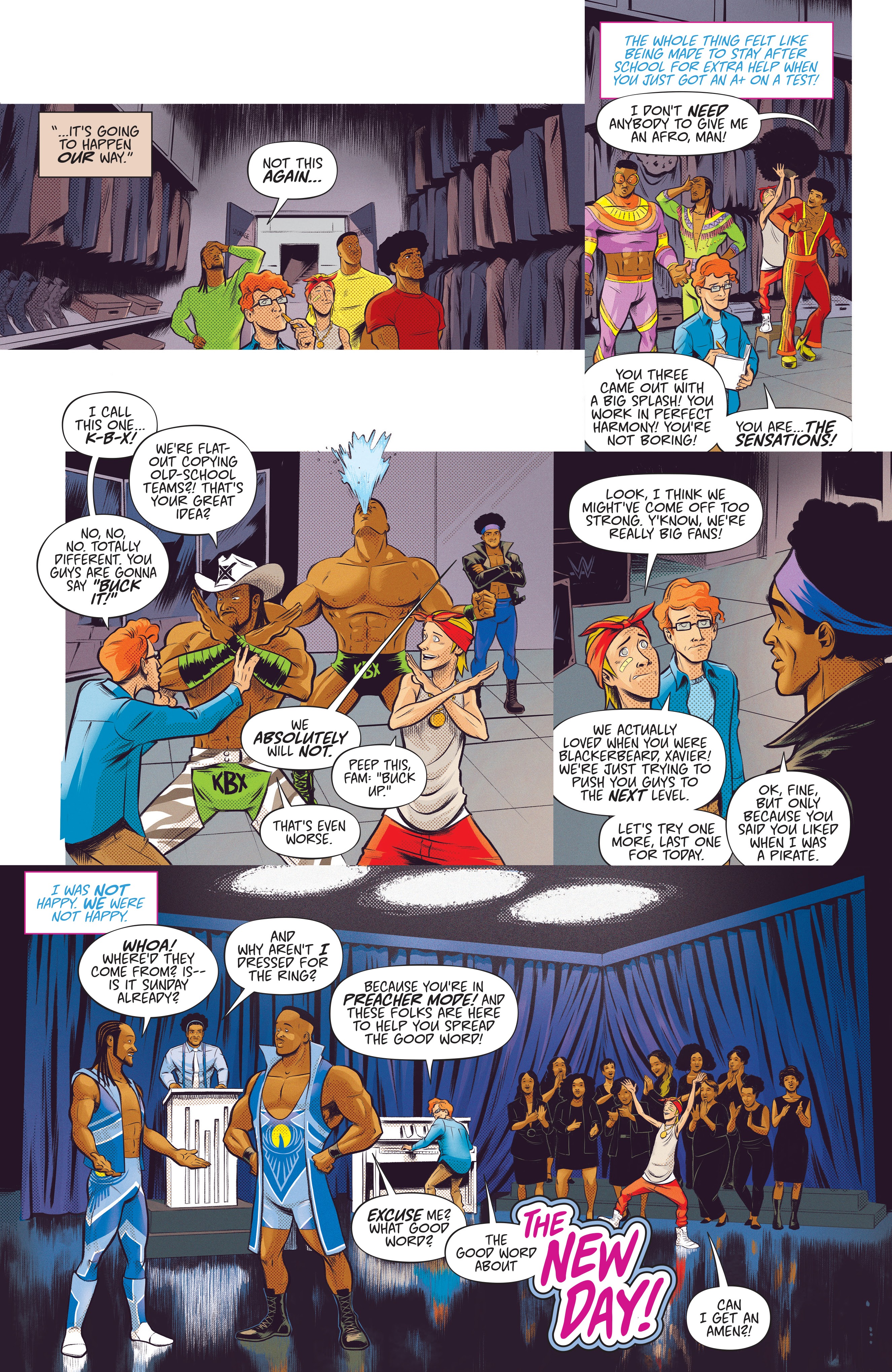 Read online WWE The New Day: Power of Positivity comic -  Issue #2 - 4