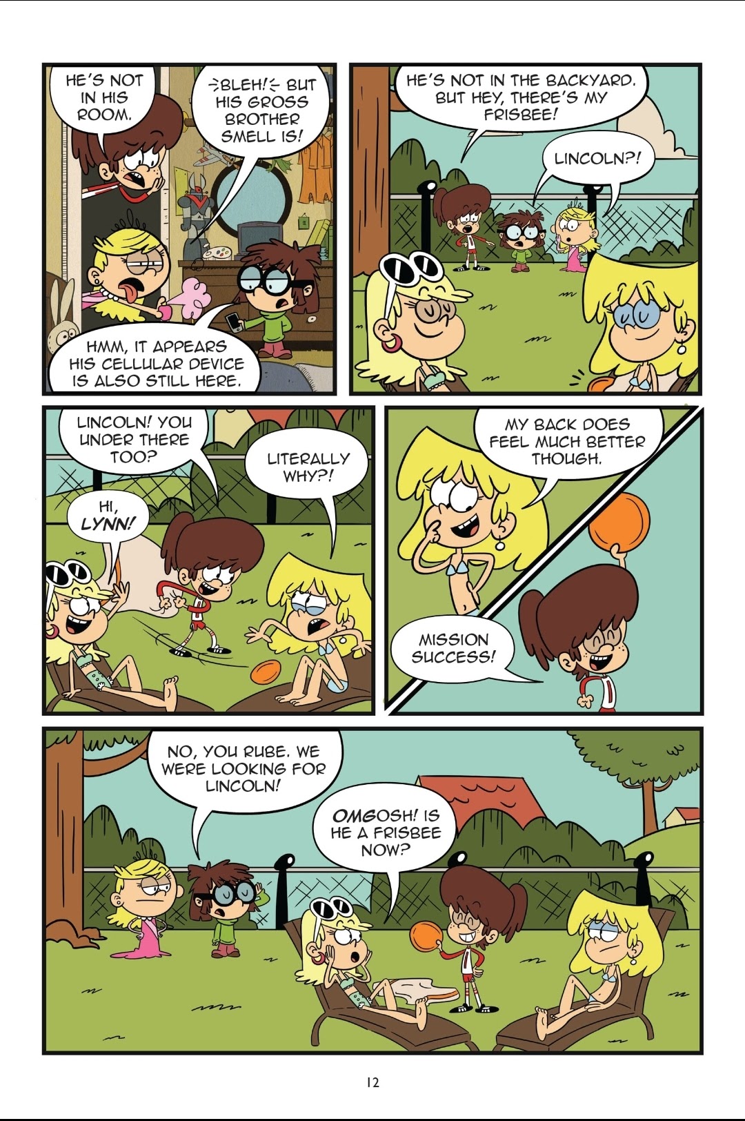 Read online The Loud House comic -  Issue #15 - 12