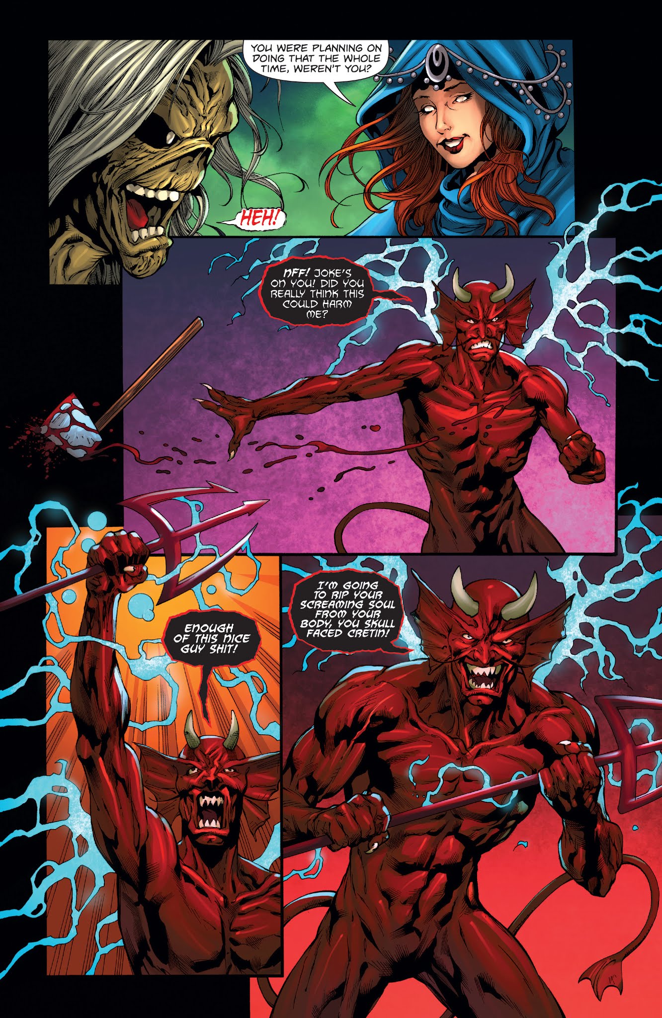 Read online Iron Maiden: Legacy of the Beast comic -  Issue #5 - 10