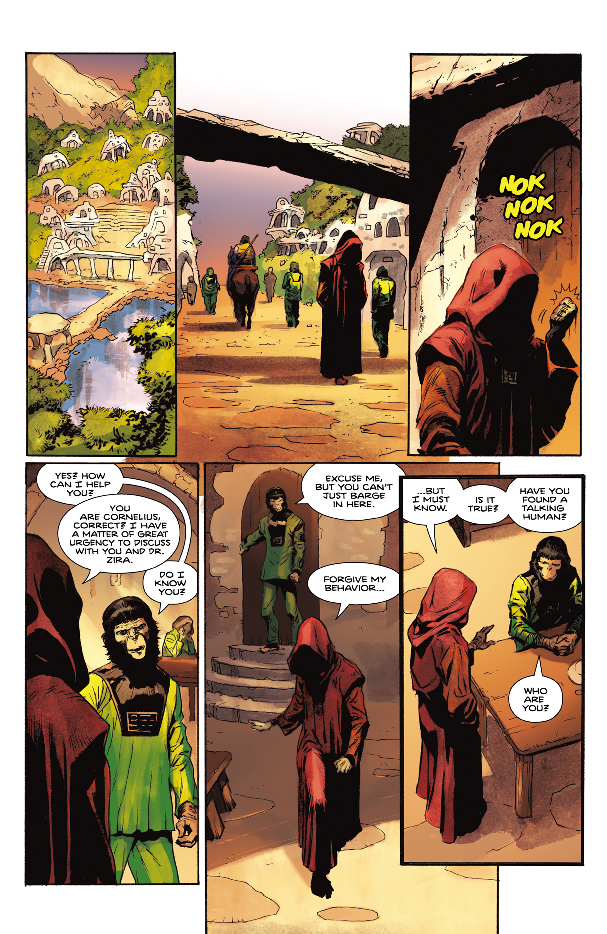 Read online Tarzan On the Planet of the Apes comic -  Issue #4 - 16