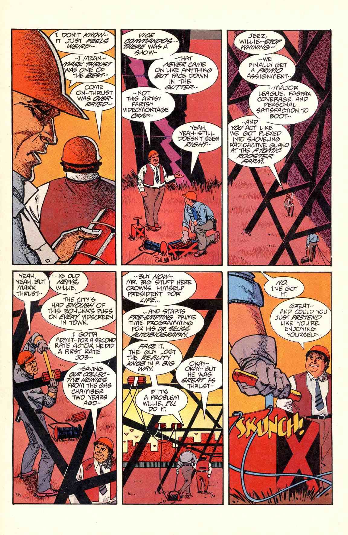 Read online Howard Chaykin's American Flagg comic -  Issue #3 - 3