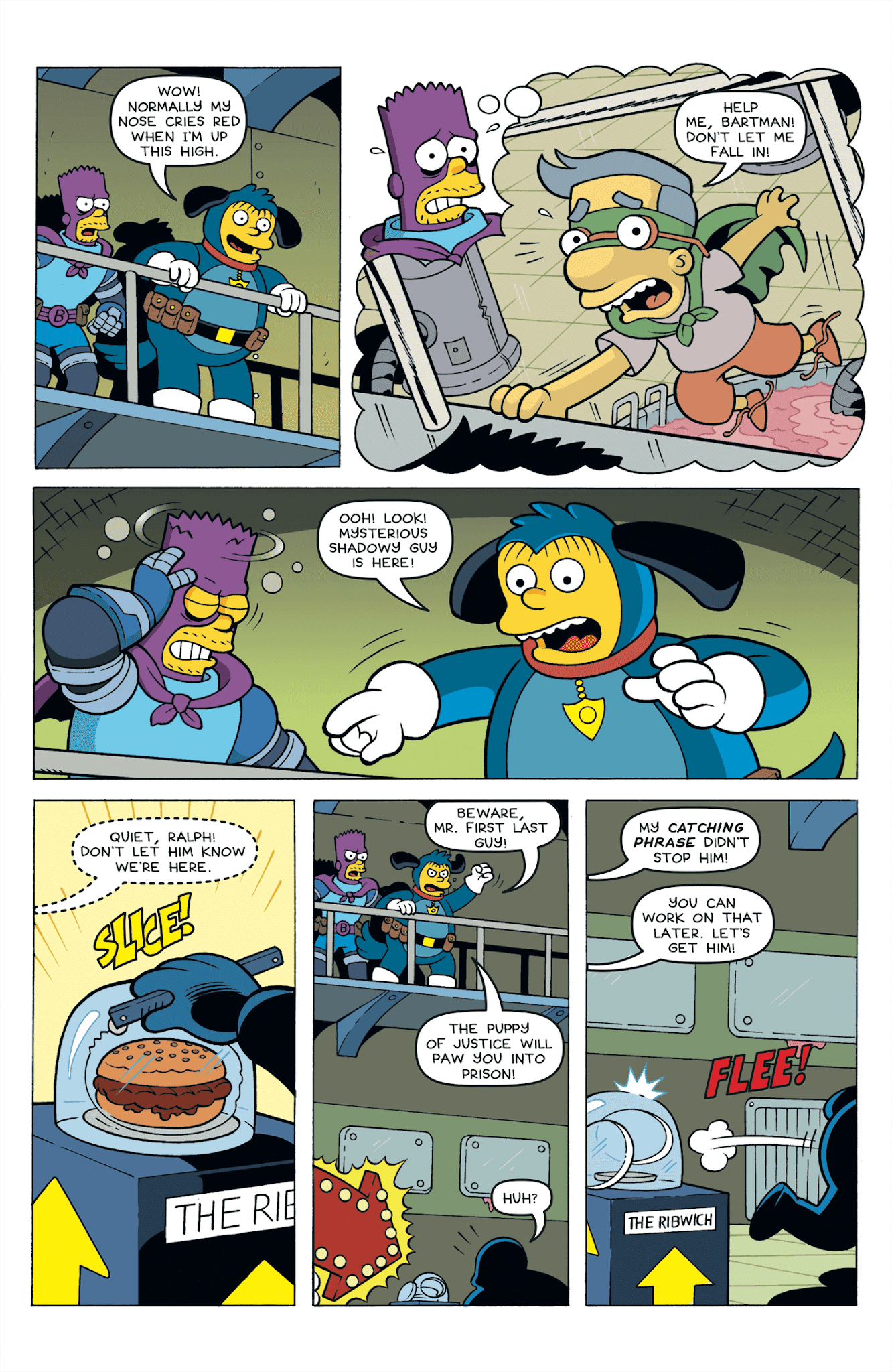 Read online Simpsons One-Shot Wonders: Bartman Spectacularly Super Secret Saga comic -  Issue #2 - 12