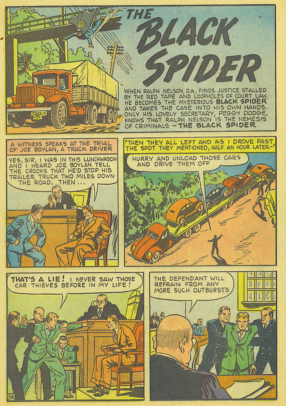 Read online Super-Mystery Comics comic -  Issue #7 - 36