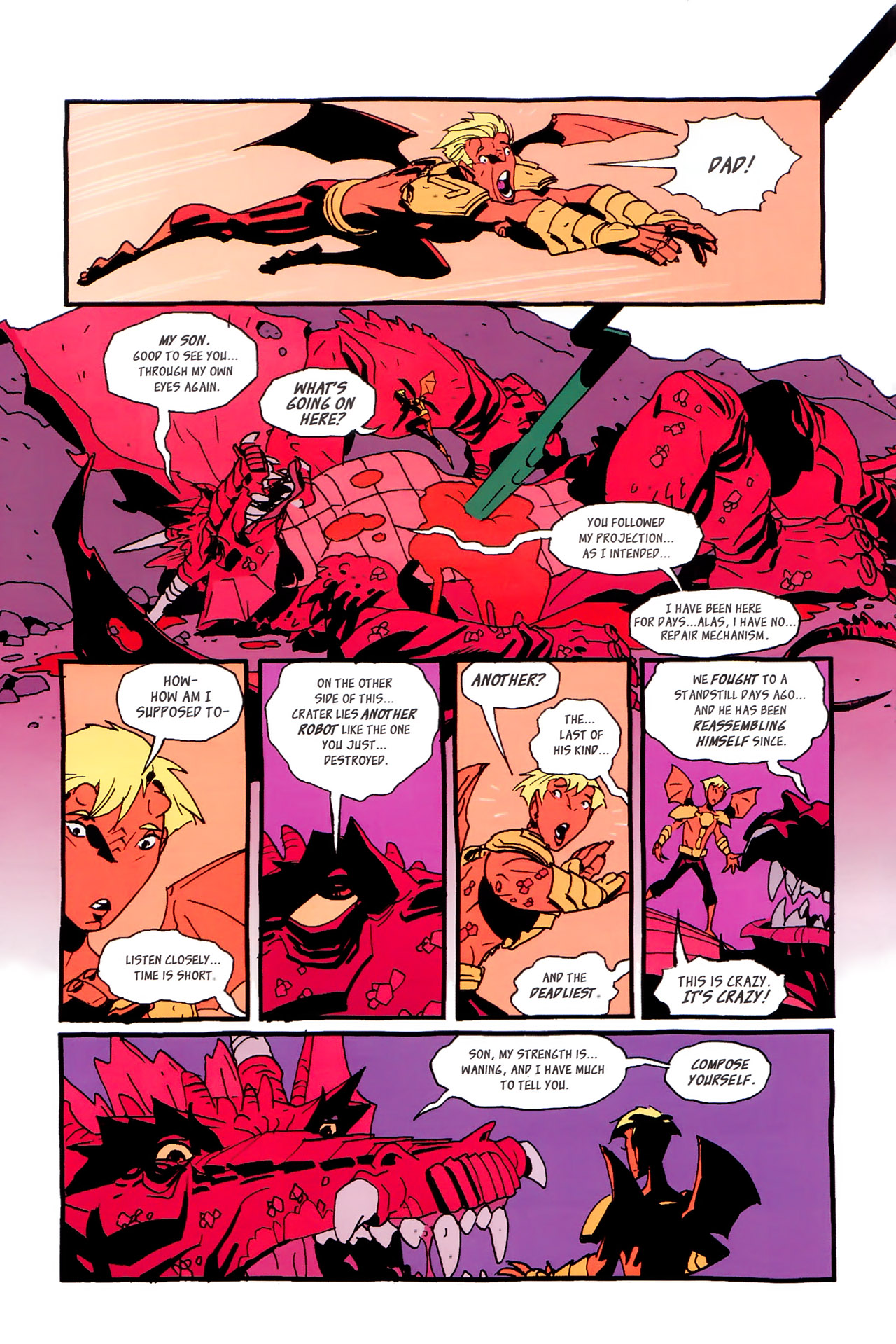 Read online FireBreather (2008) comic -  Issue #4 - 3