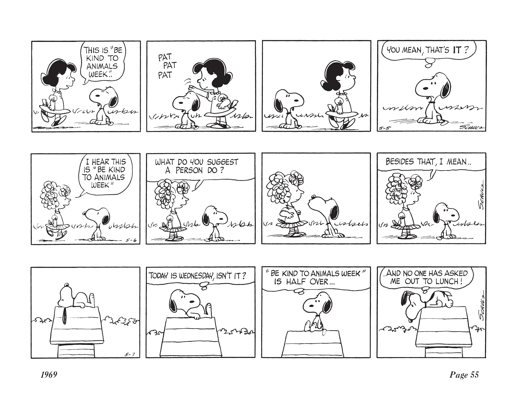 Read online The Complete Peanuts comic -  Issue # TPB 10 - 68