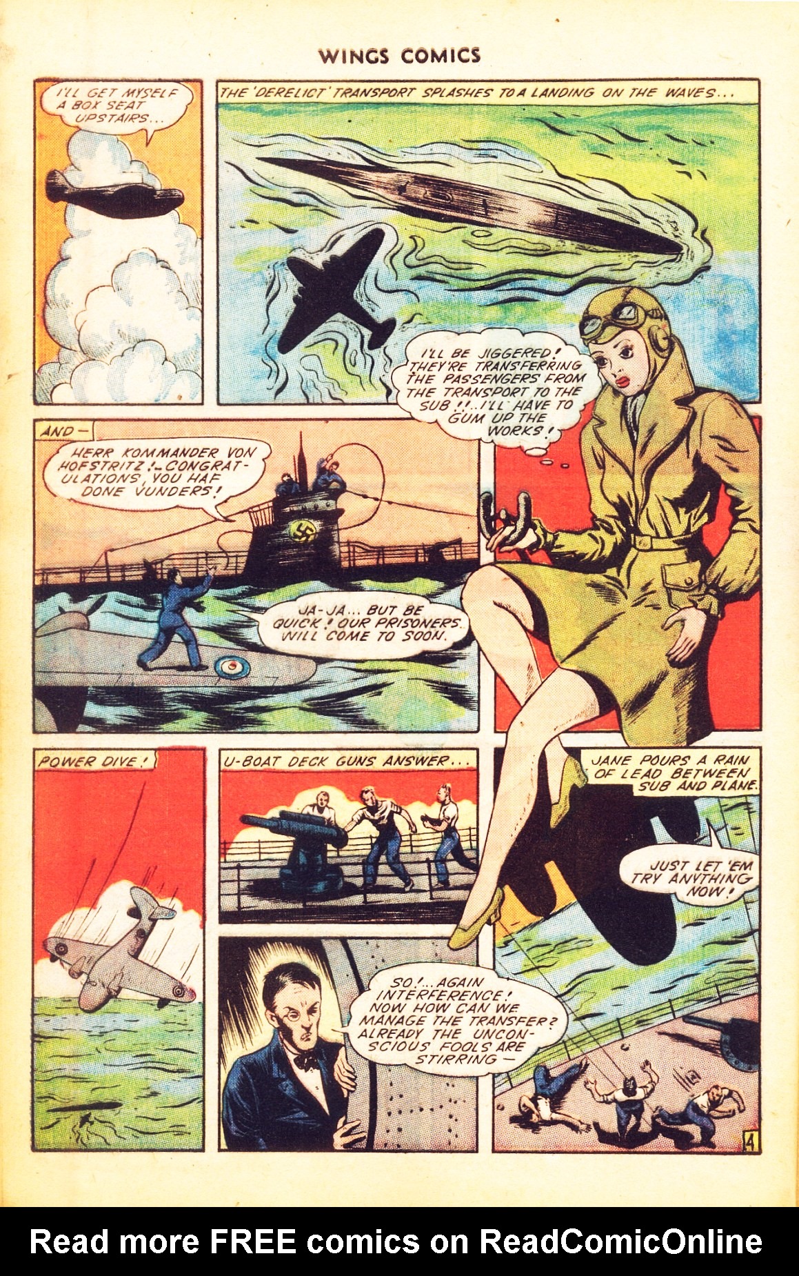 Read online Wings Comics comic -  Issue #51 - 40