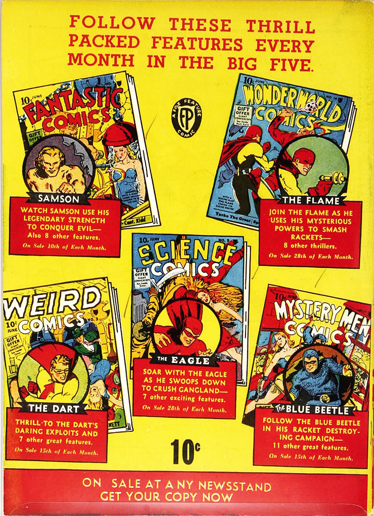 Read online Weird Comics comic -  Issue #6 - 66