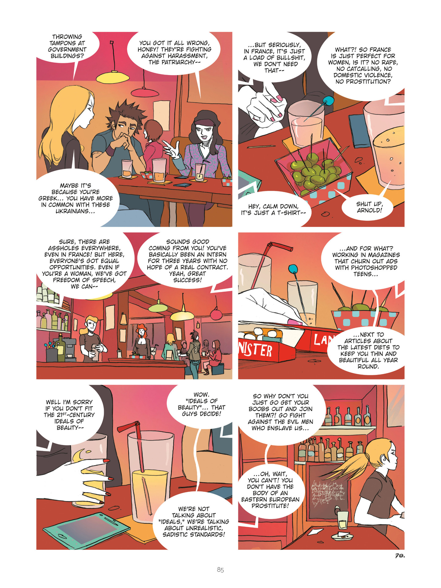 Read online Diary of A Femen comic -  Issue # TPB - 87