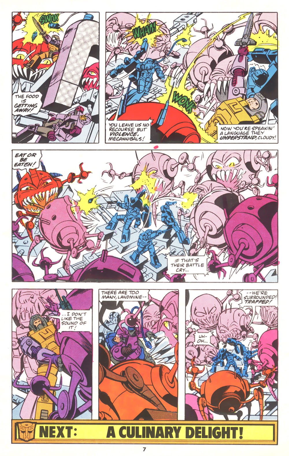 Read online The Transformers (UK) comic -  Issue #217 - 7