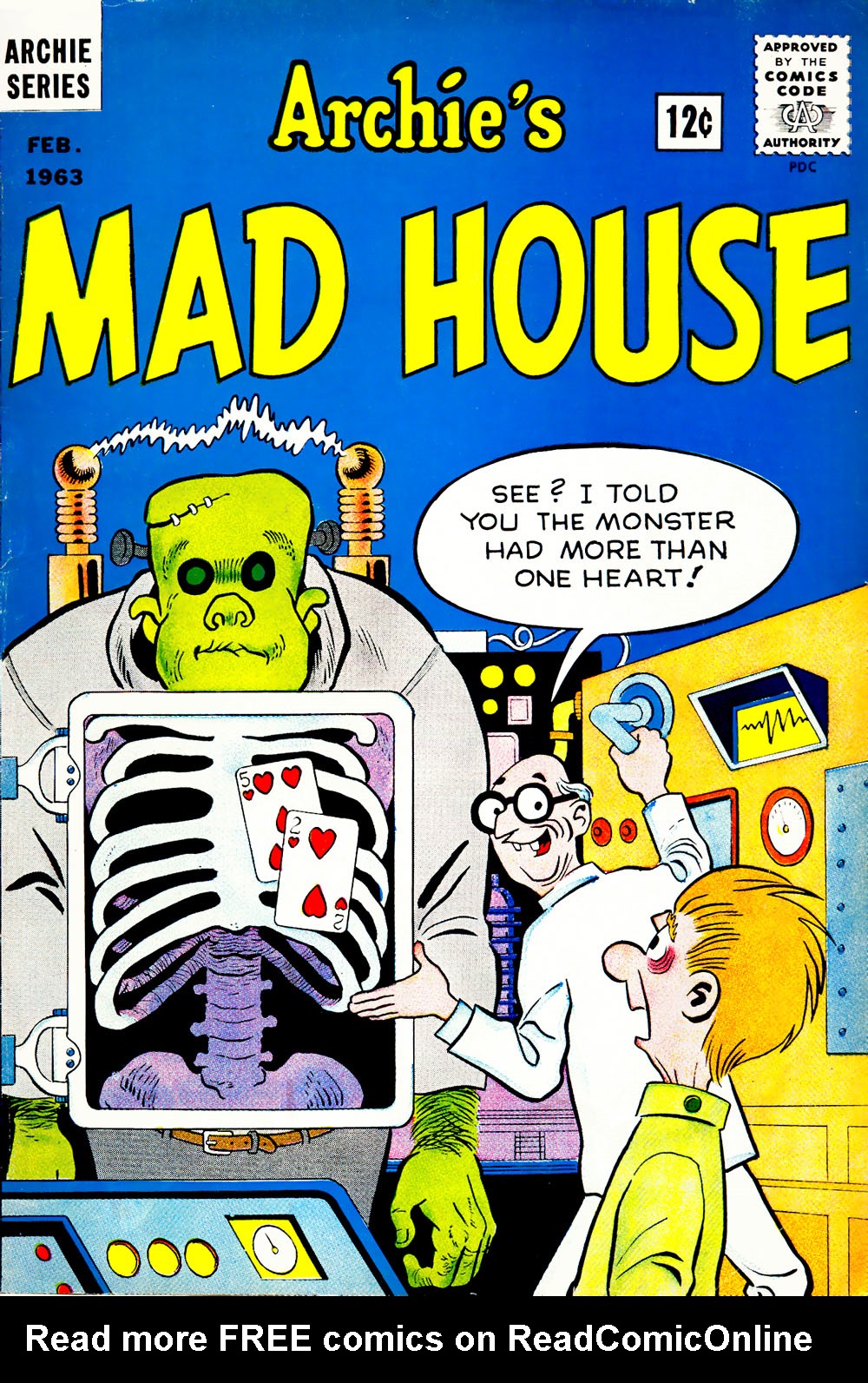 Read online Archie's Madhouse comic -  Issue #24 - 1