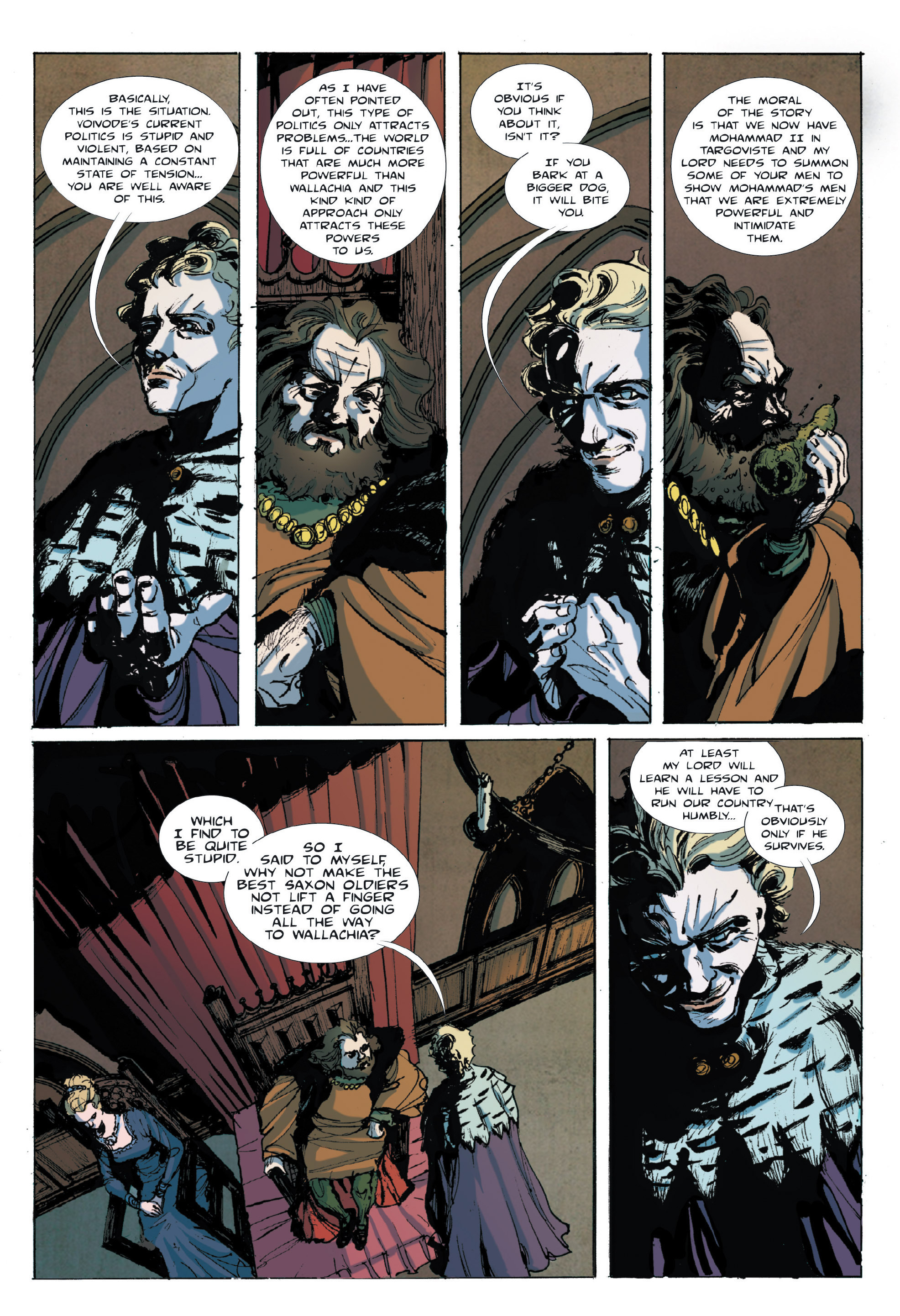 Read online Voivod: The True Story of Vlad the Impaler comic -  Issue # TPB - 30