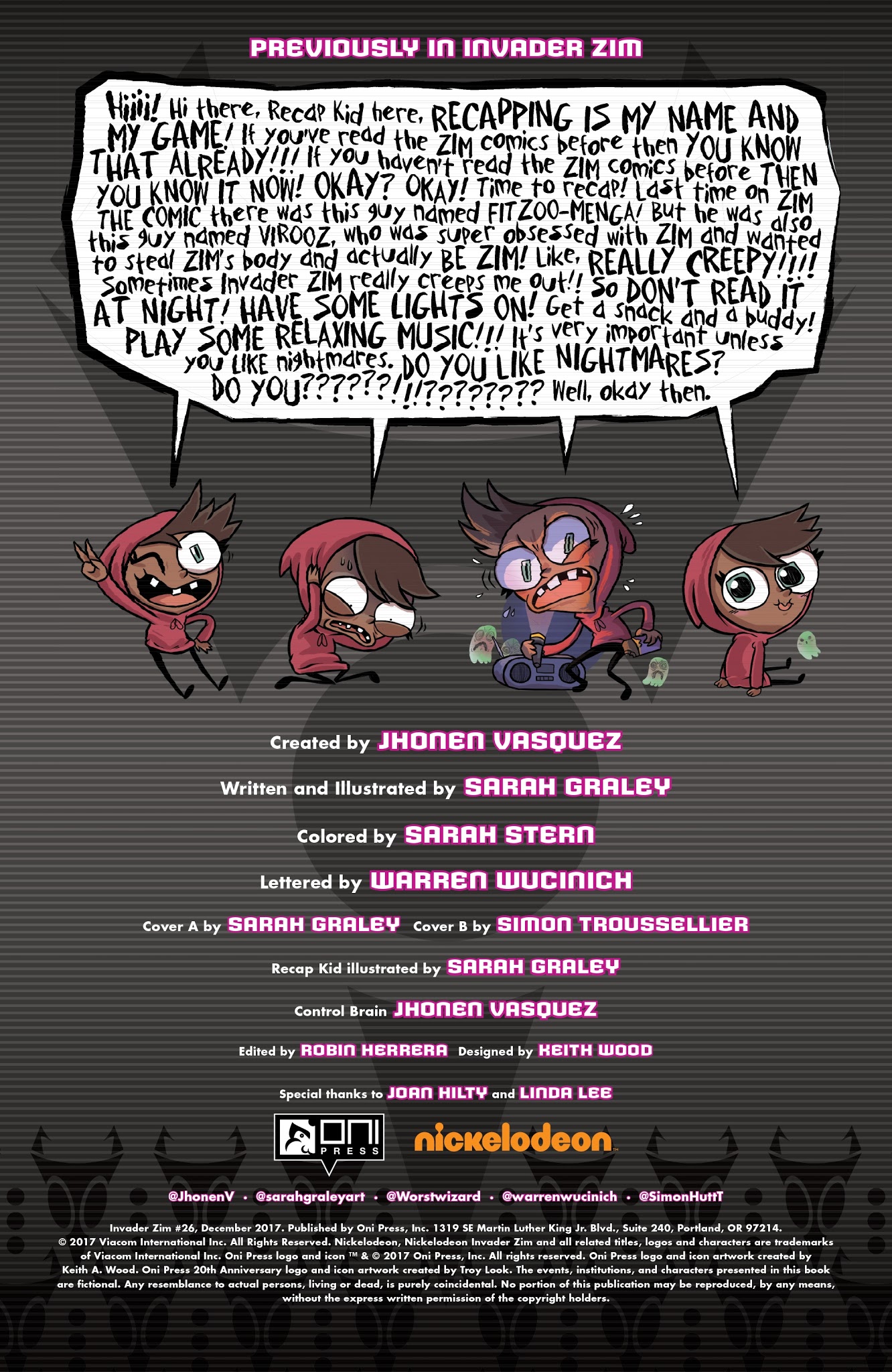 Read online Invader Zim comic -  Issue #26 - 2