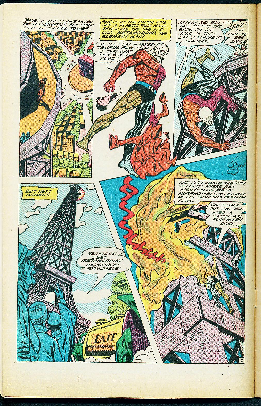 Read online Metamorpho comic -  Issue #6 - 4