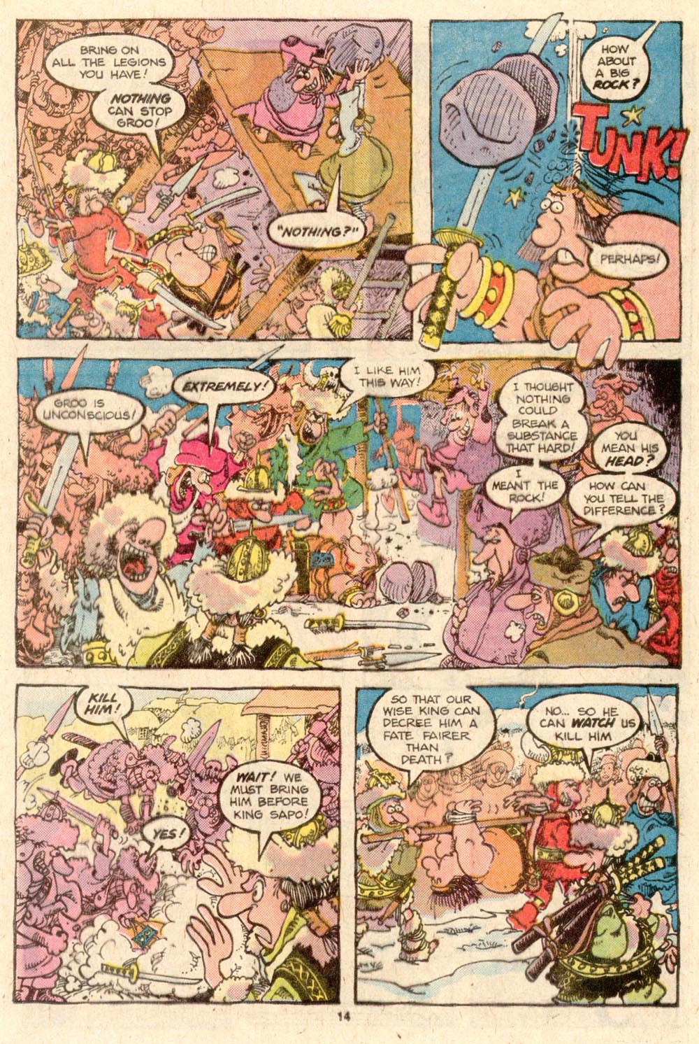 Read online Sergio Aragonés Groo the Wanderer comic -  Issue #22 - 16
