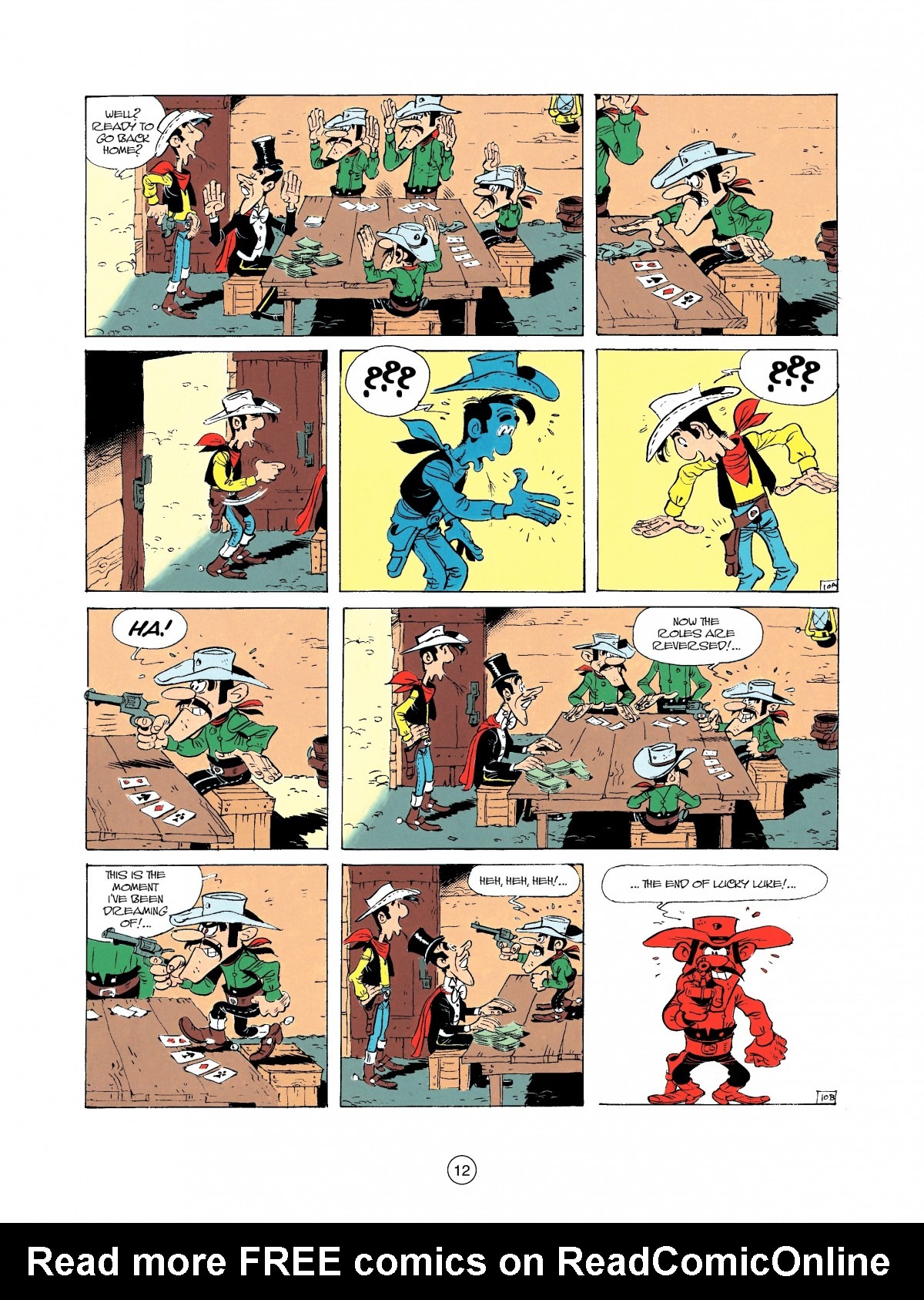 Read online A Lucky Luke Adventure comic -  Issue #37 - 12