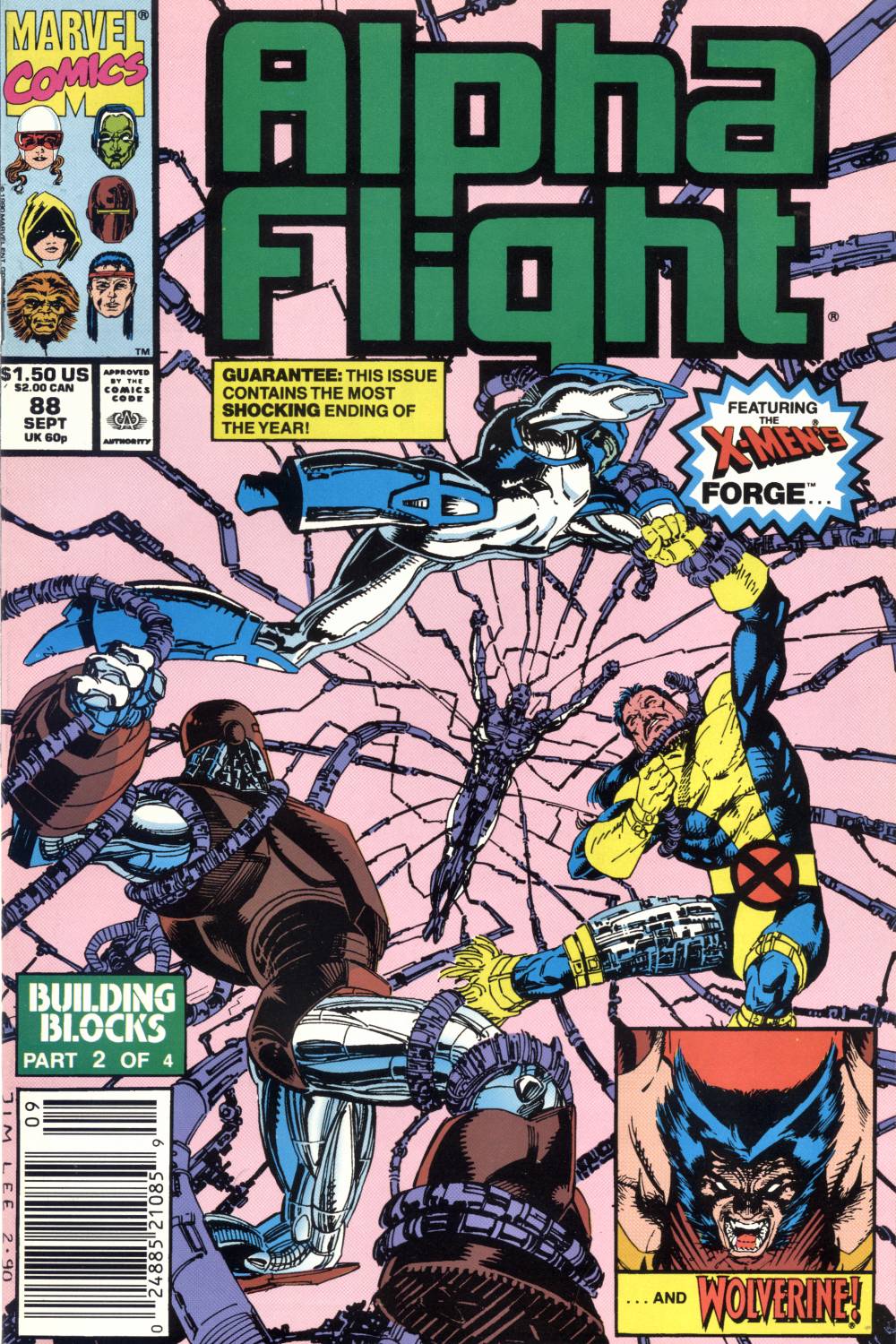 Read online Alpha Flight (1983) comic -  Issue #88 - 1