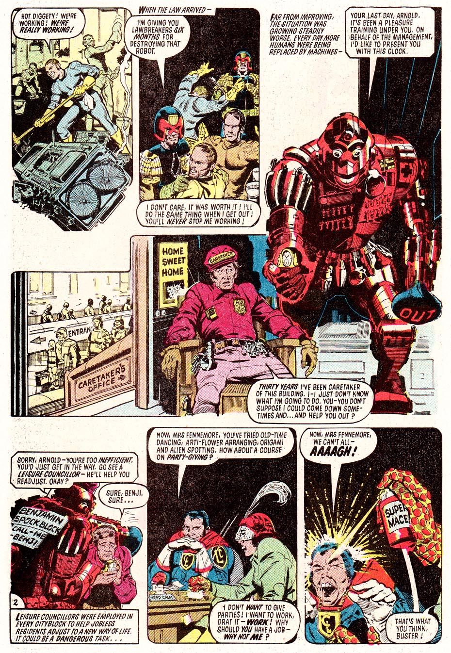 Read online Judge Dredd (1983) comic -  Issue #26 - 10