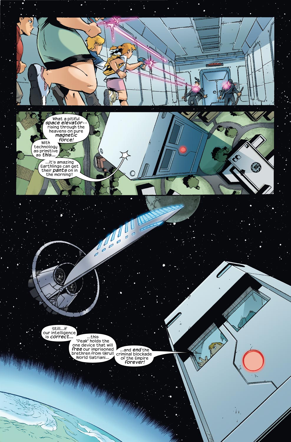 Read online Skrulls vs. Power Pack comic -  Issue #3 - 9