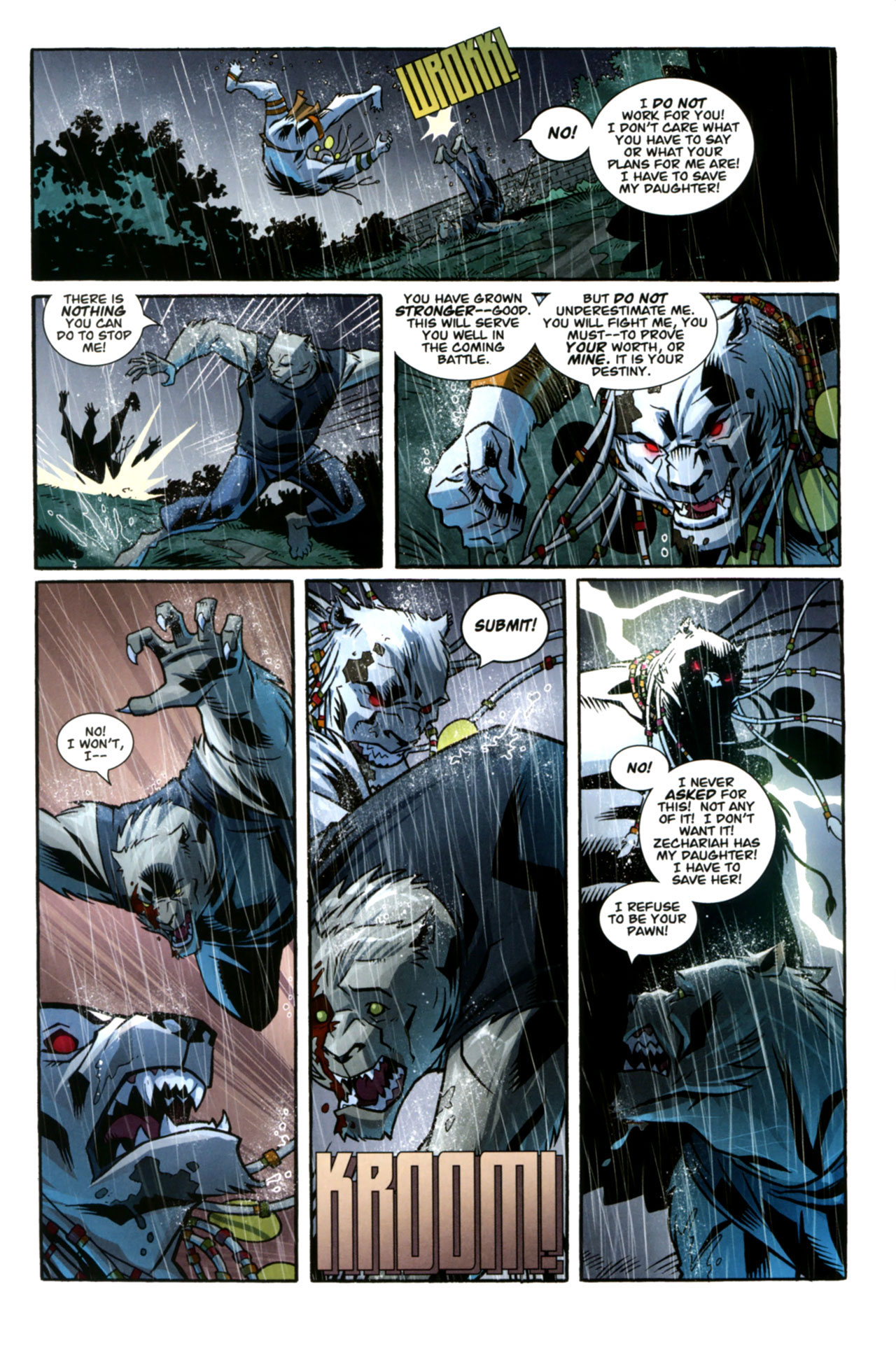 Read online The Astounding Wolf-Man comic -  Issue #24 - 5
