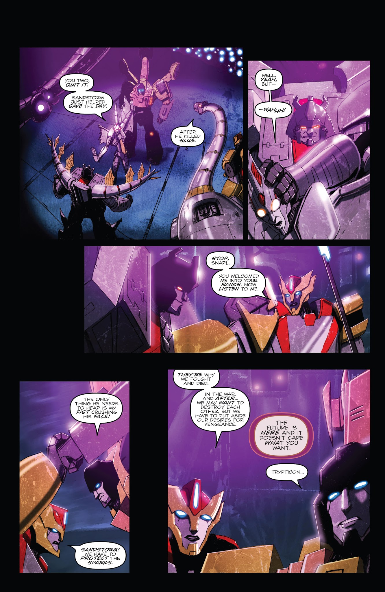 Read online The Transformers: Redemption of the Dinobots comic -  Issue # TPB - 135