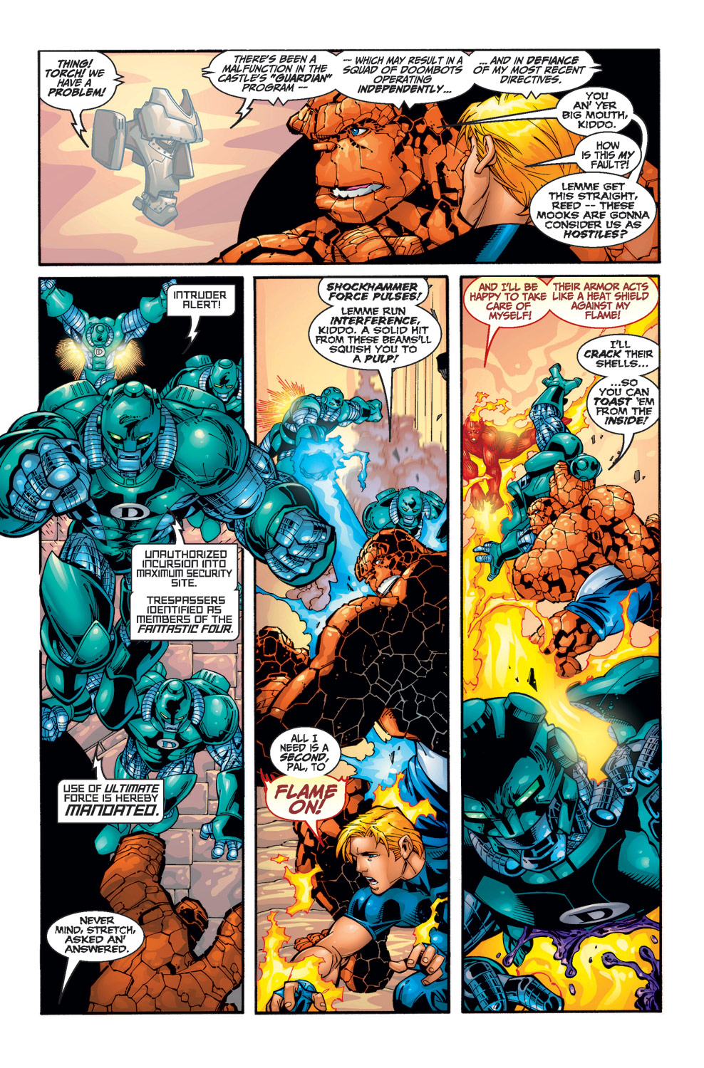 Read online Fantastic Four (1998) comic -  Issue #30 - 9