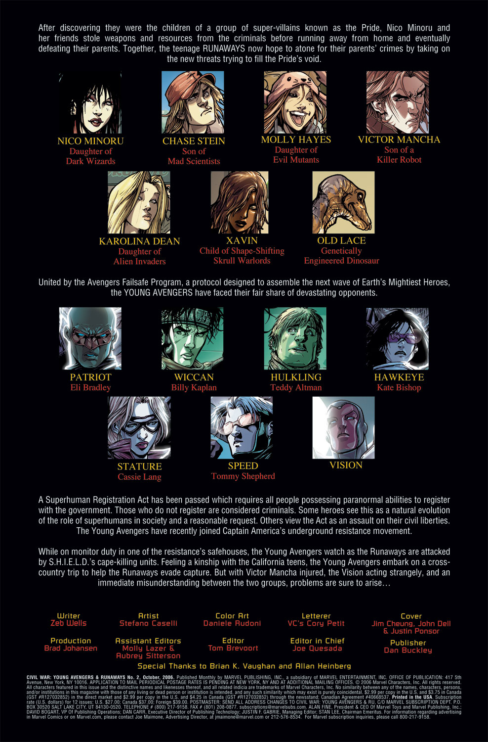 Read online Civil War: Young Avengers & Runaways comic -  Issue #2 - 3