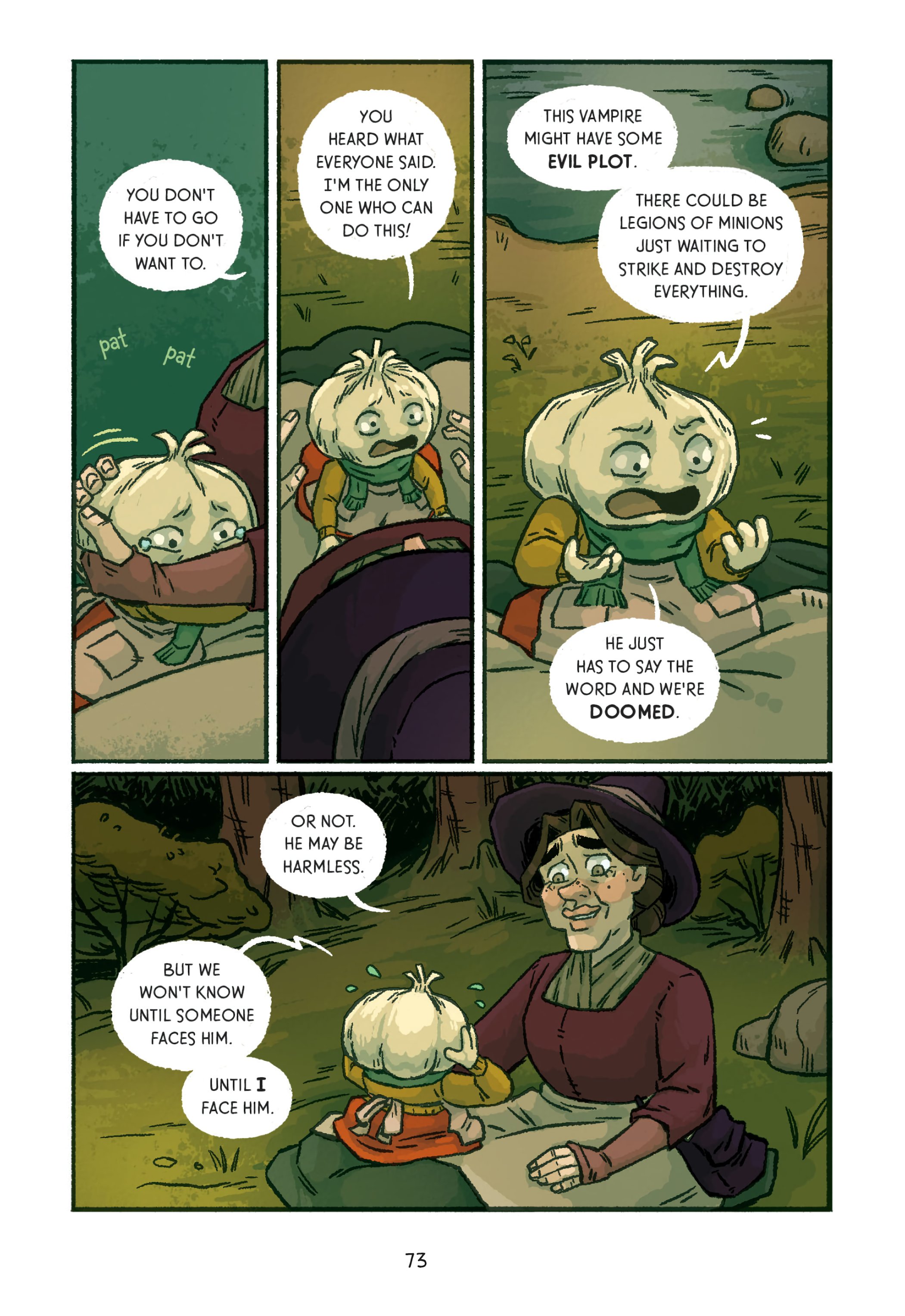 Read online Garlic and the Vampire comic -  Issue # TPB (Part 1) - 79