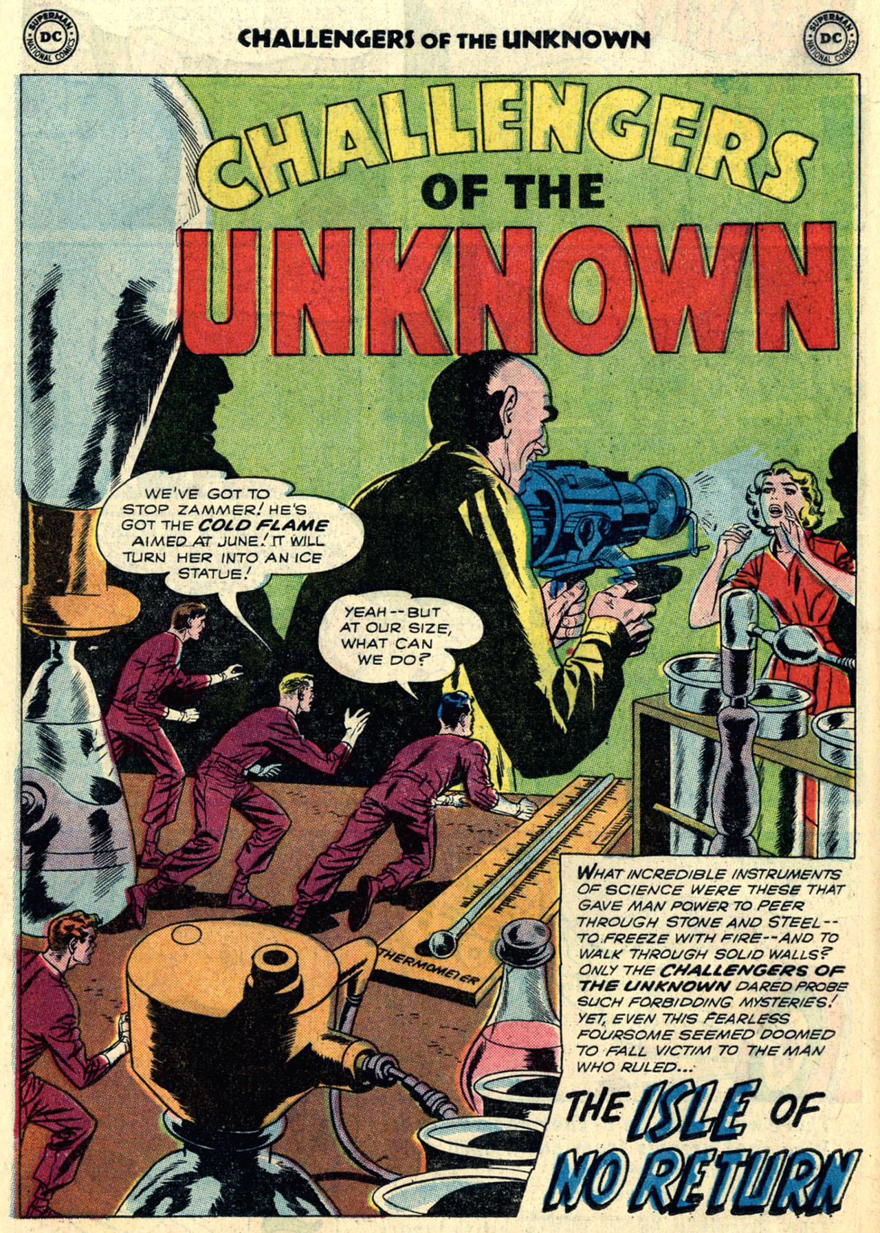 Challengers of the Unknown (1958) Issue #7 #7 - English 20