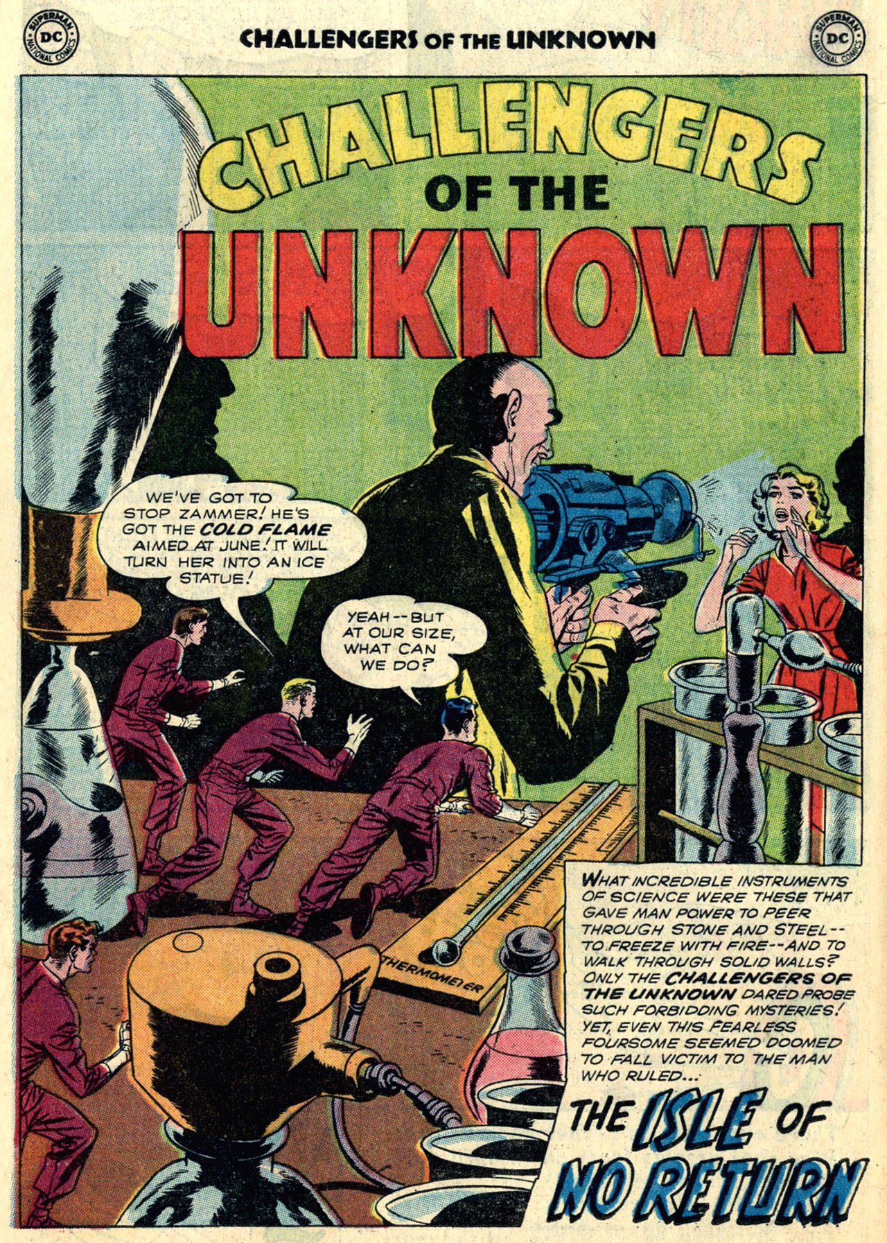 Read online Challengers of the Unknown (1958) comic -  Issue #7 - 20