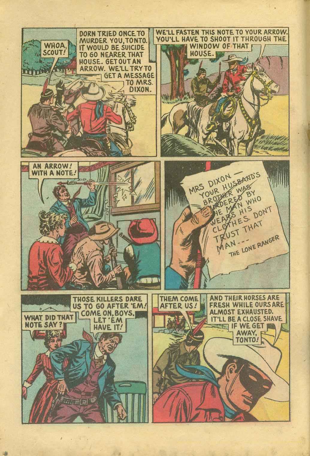 Read online The Lone Ranger (1948) comic -  Issue #26 - 26