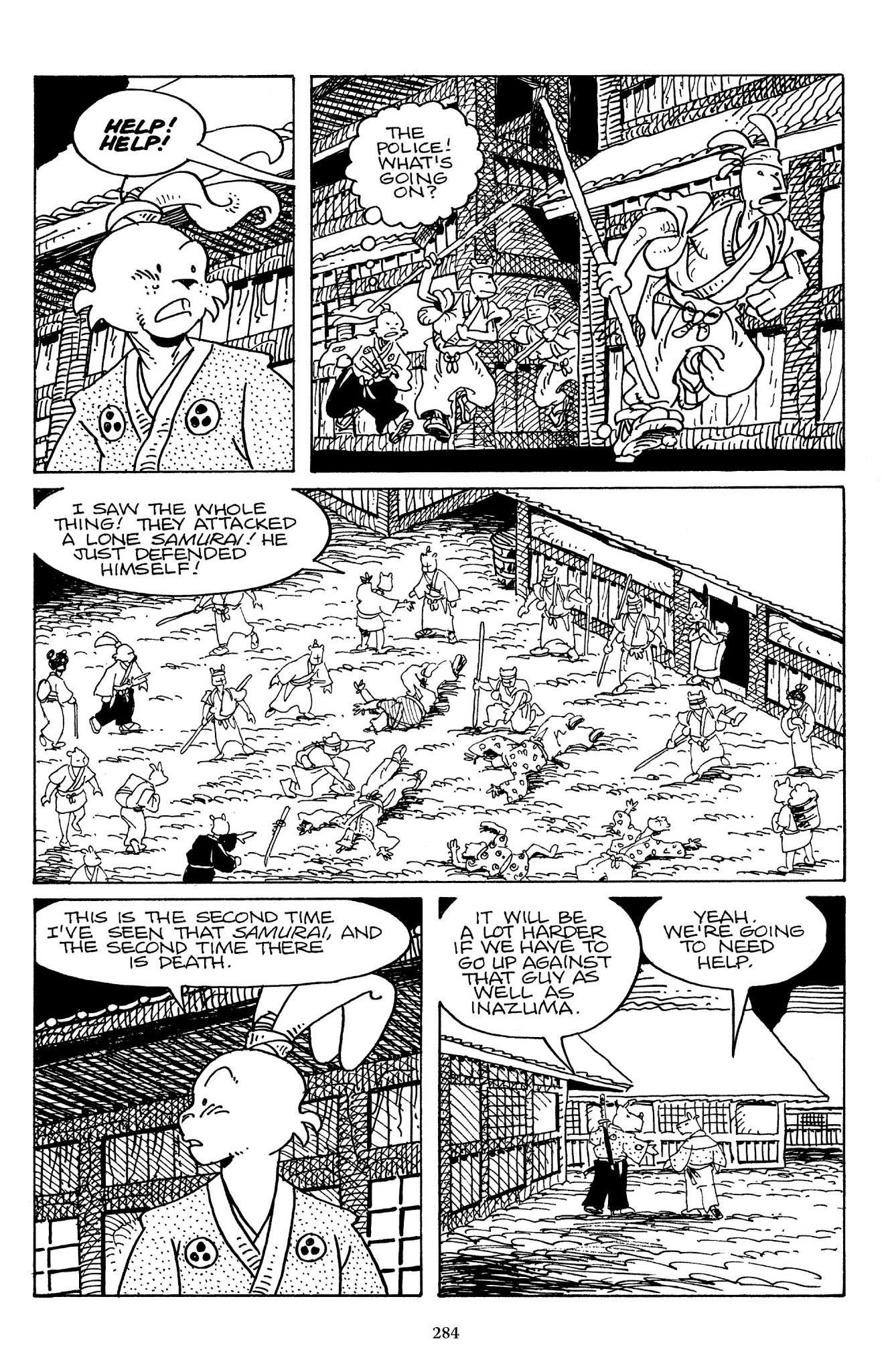 Read online The Usagi Yojimbo Saga comic -  Issue # TPB 6 - 282