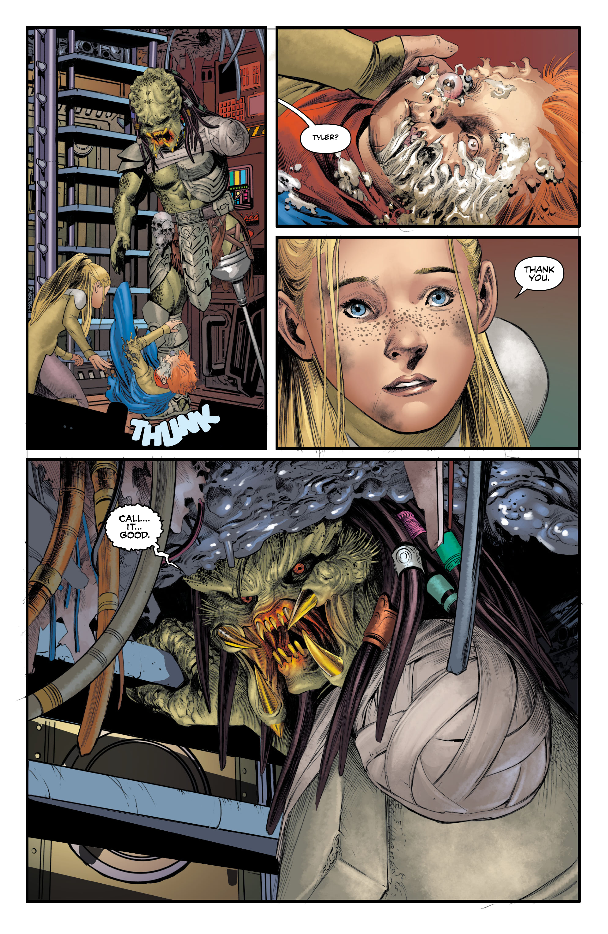 Read online Alien vs. Predator: Thicker Than Blood comic -  Issue # _TPB - 88