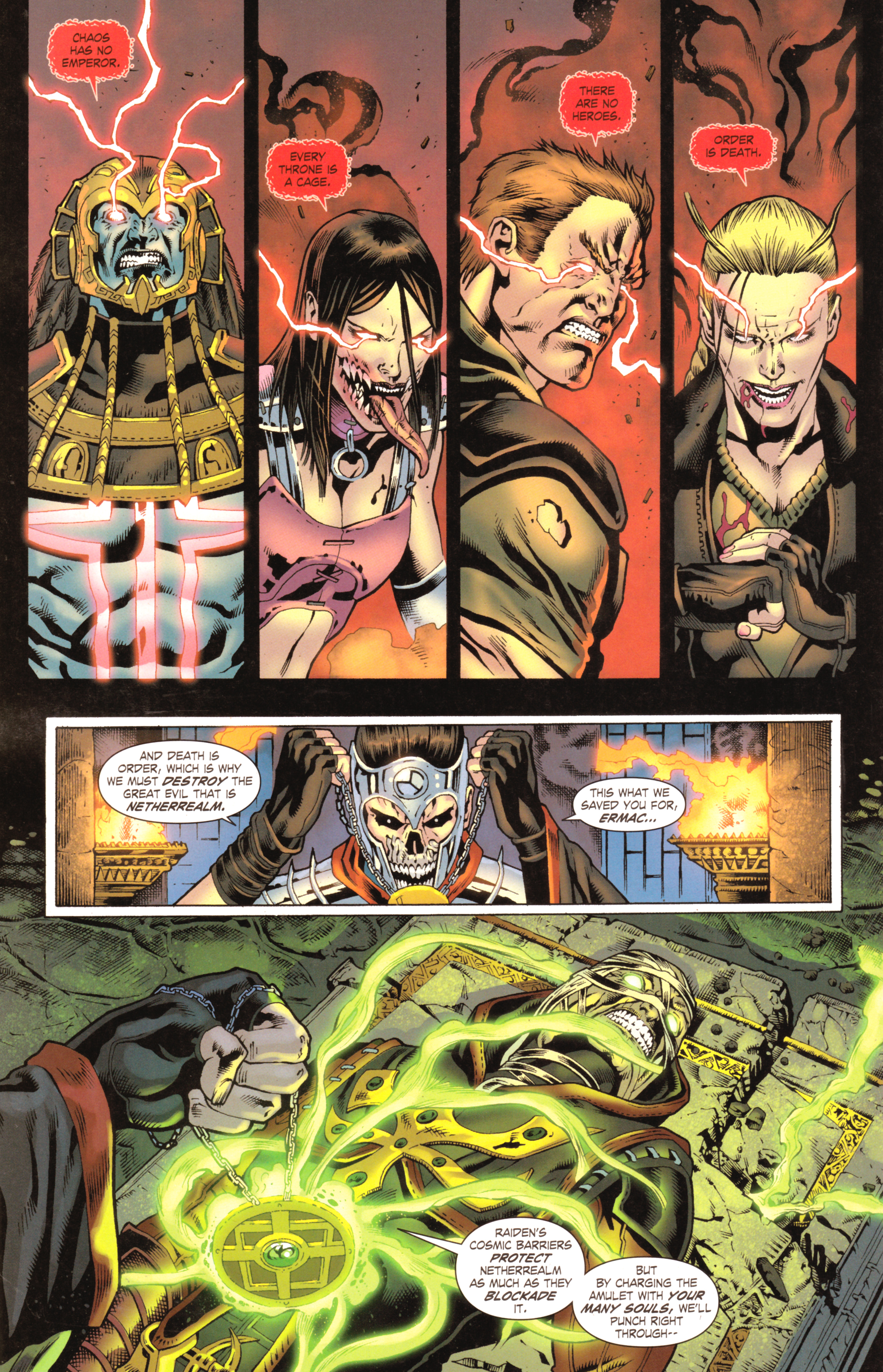 Read online Mortal Kombat X [II] comic -  Issue #10 - 36