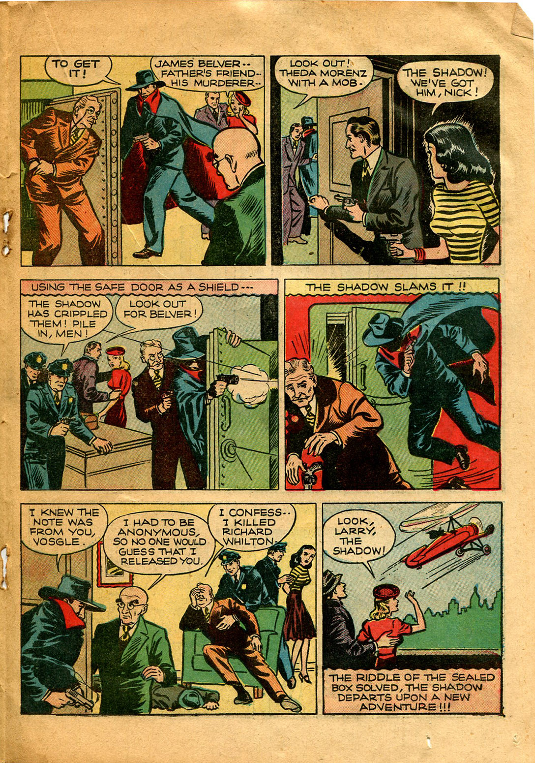Read online Shadow Comics comic -  Issue #9 - 35