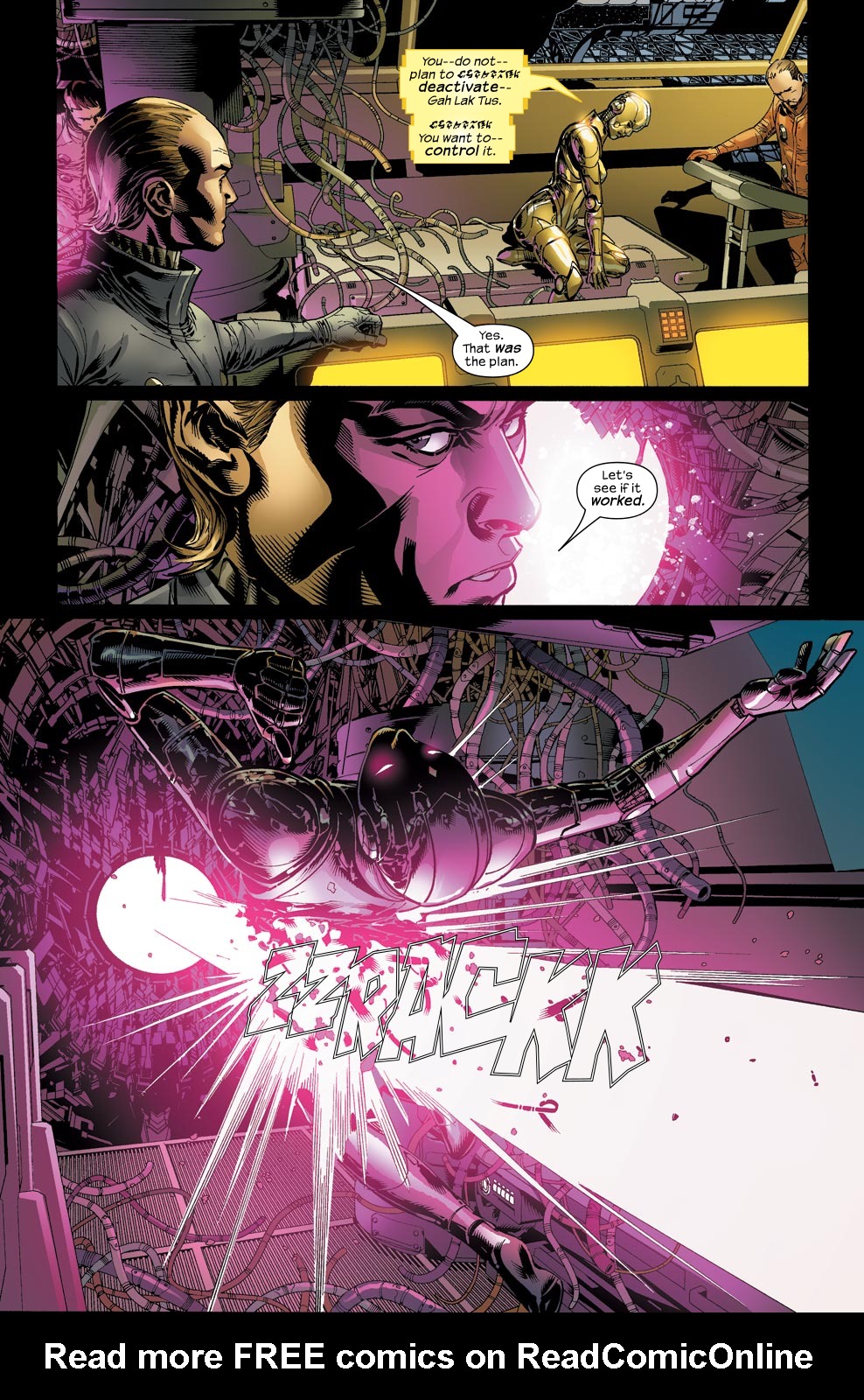 Read online Ultimate Vision comic -  Issue #1 - 22