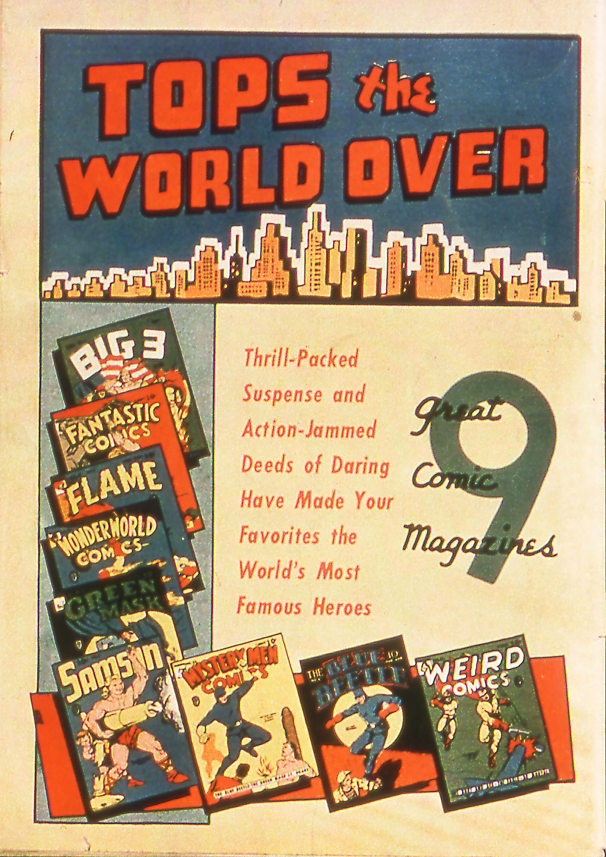 Read online Fantastic Comics comic -  Issue #18 - 68