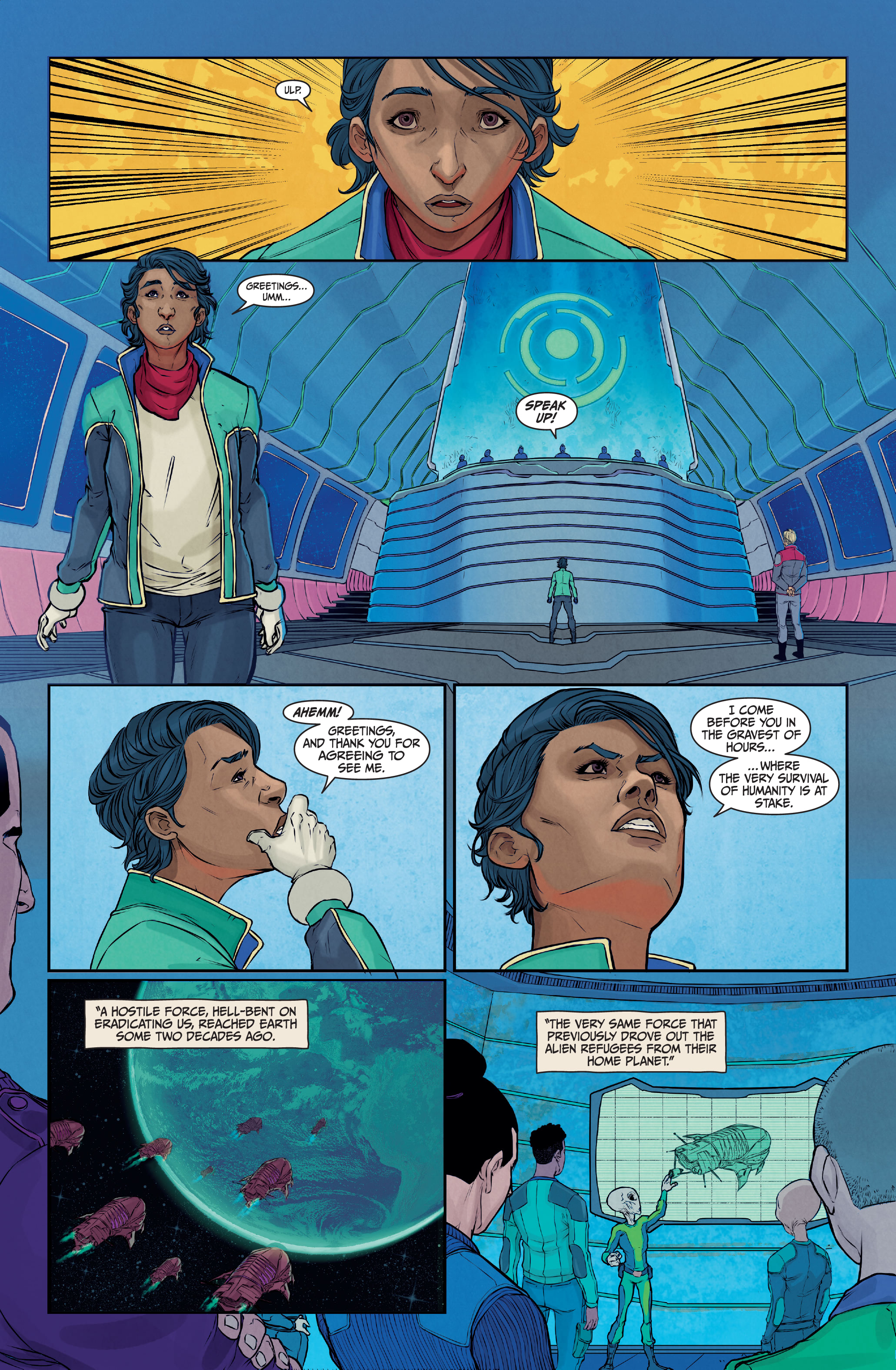 Read online Exilium comic -  Issue #4 - 12