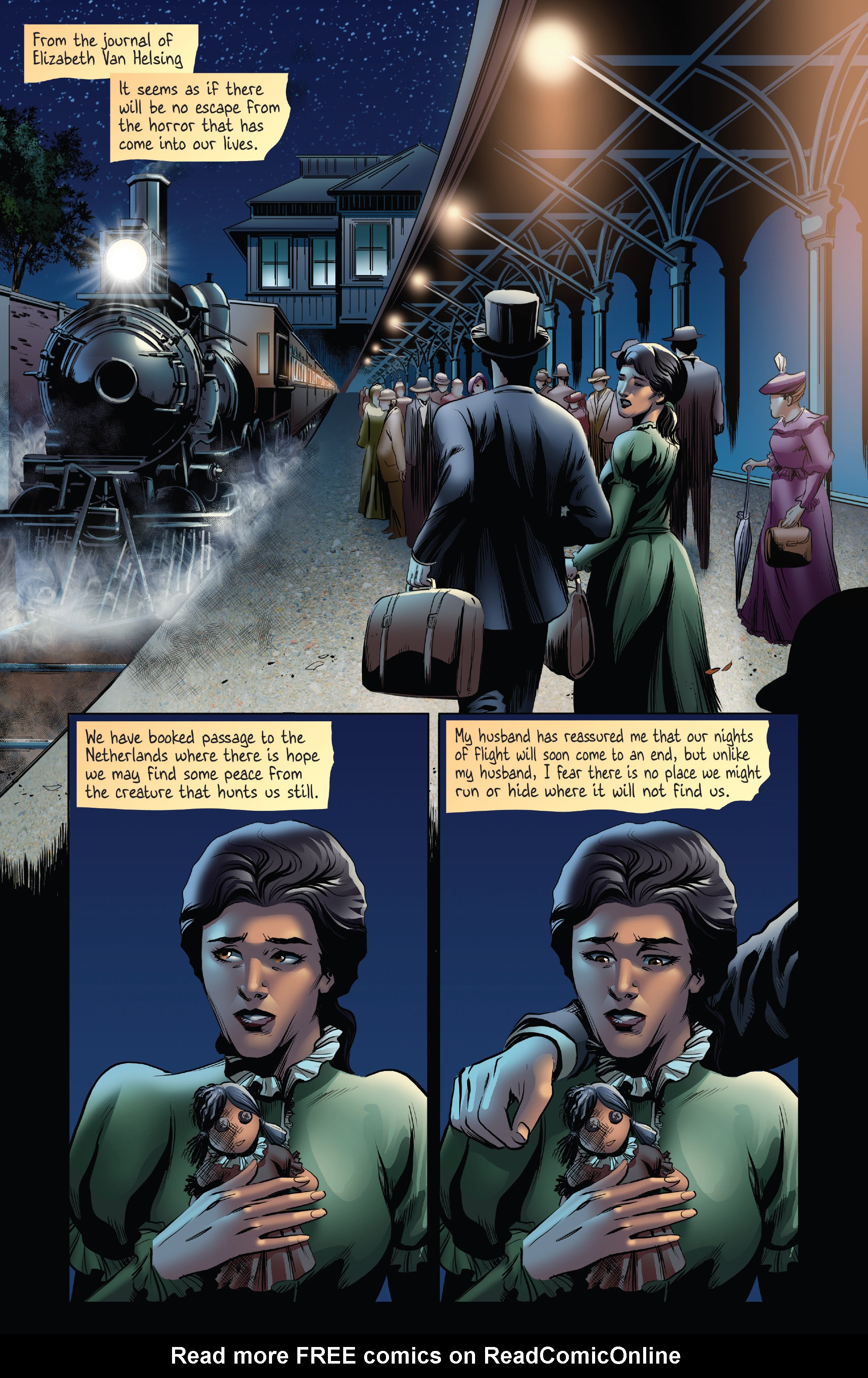 Read online Van Helsing vs. Dracula's Daughter comic -  Issue #2 - 3