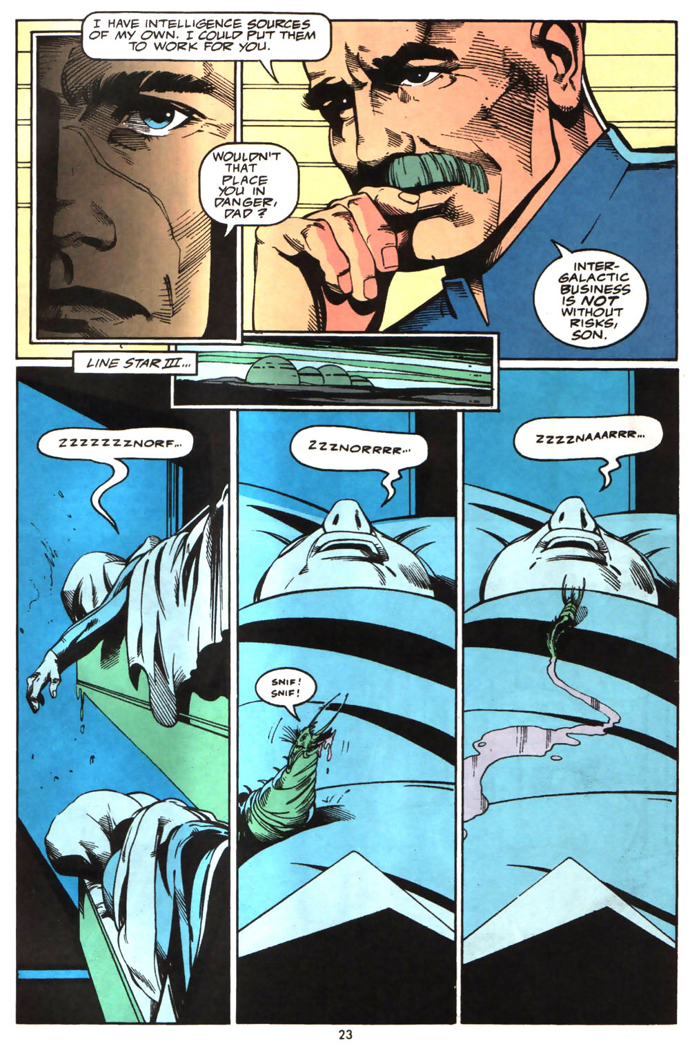 Read online Alien Legion (1987) comic -  Issue #7 - 25