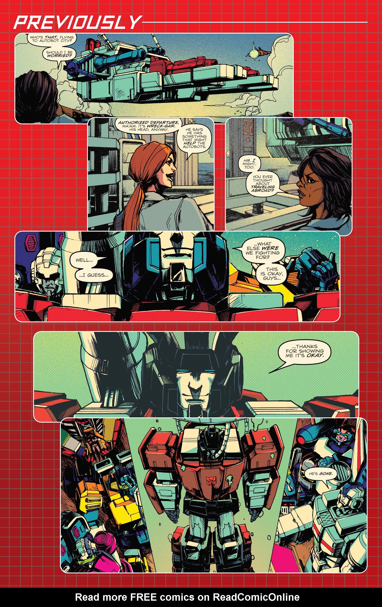 Read online Optimus Prime comic -  Issue #10 - 3