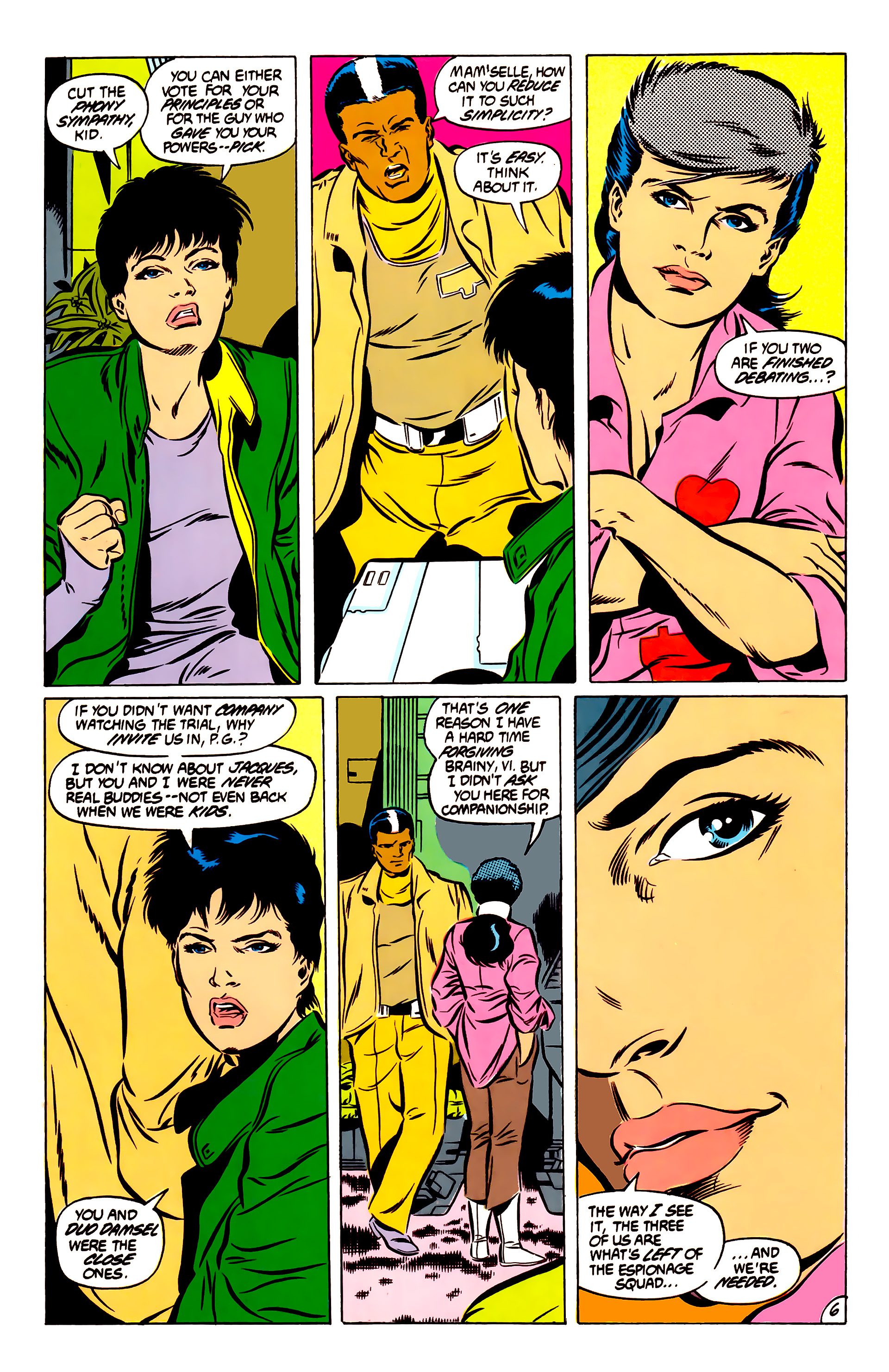 Legion of Super-Heroes (1984) 51 Page 6