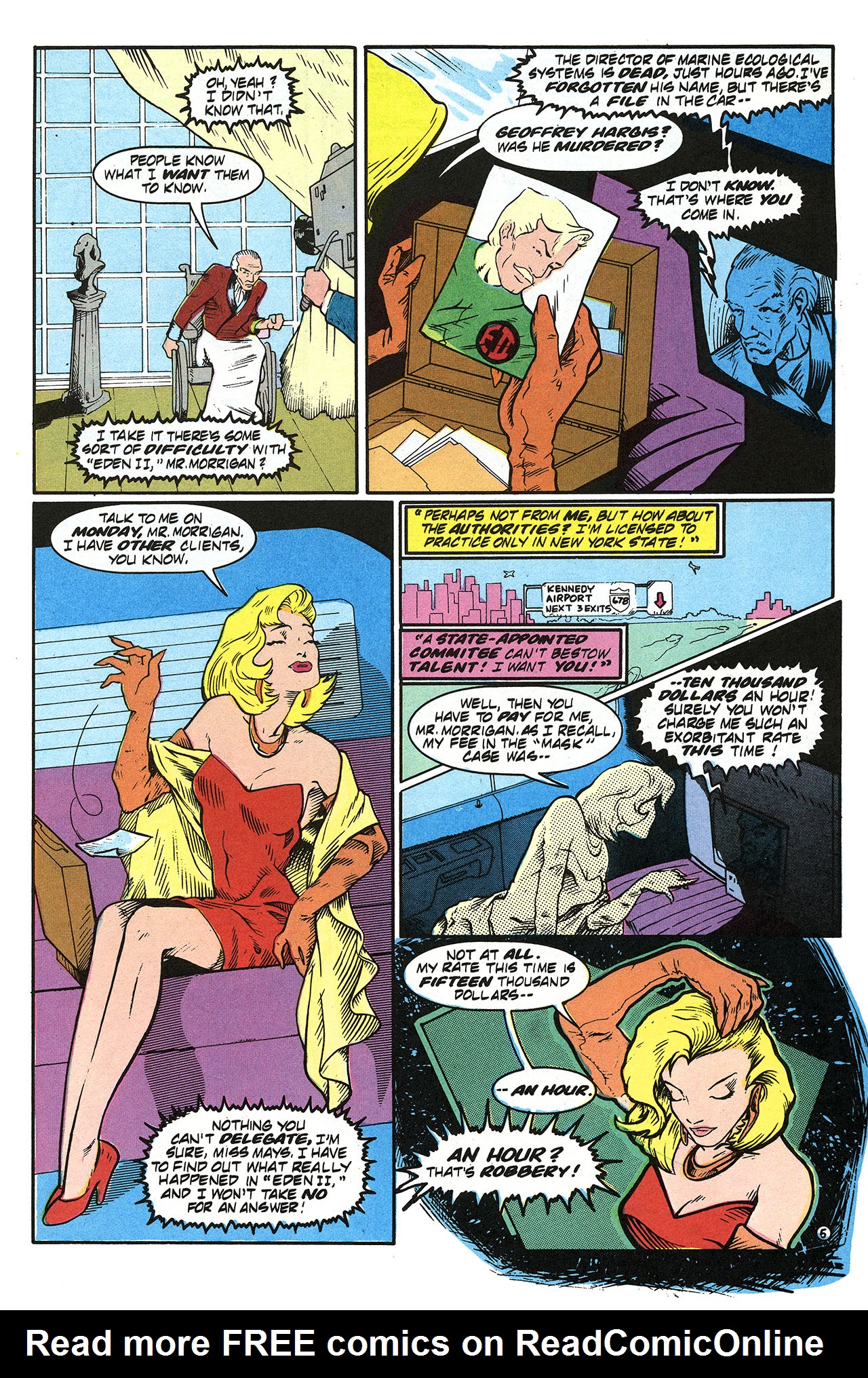 Read online Maze Agency (1989) comic -  Issue #23 - 7