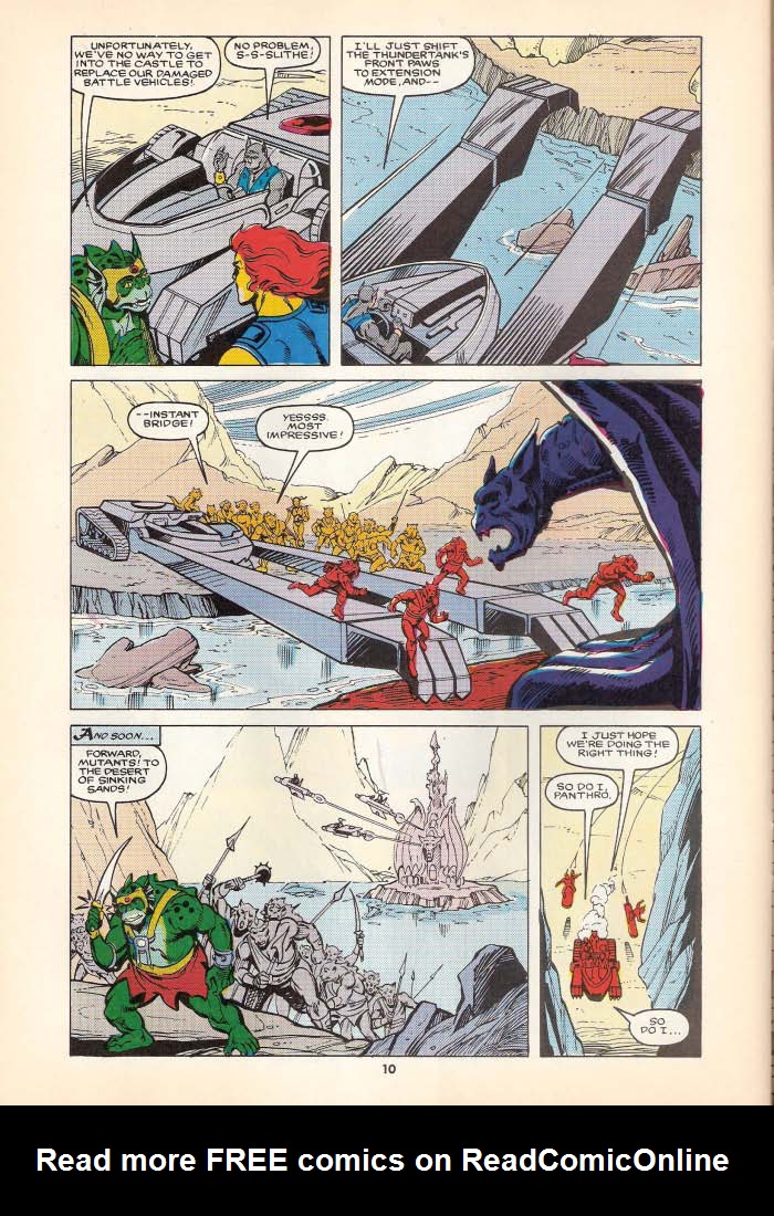 Read online ThunderCats (1987) comic -  Issue #7 - 10