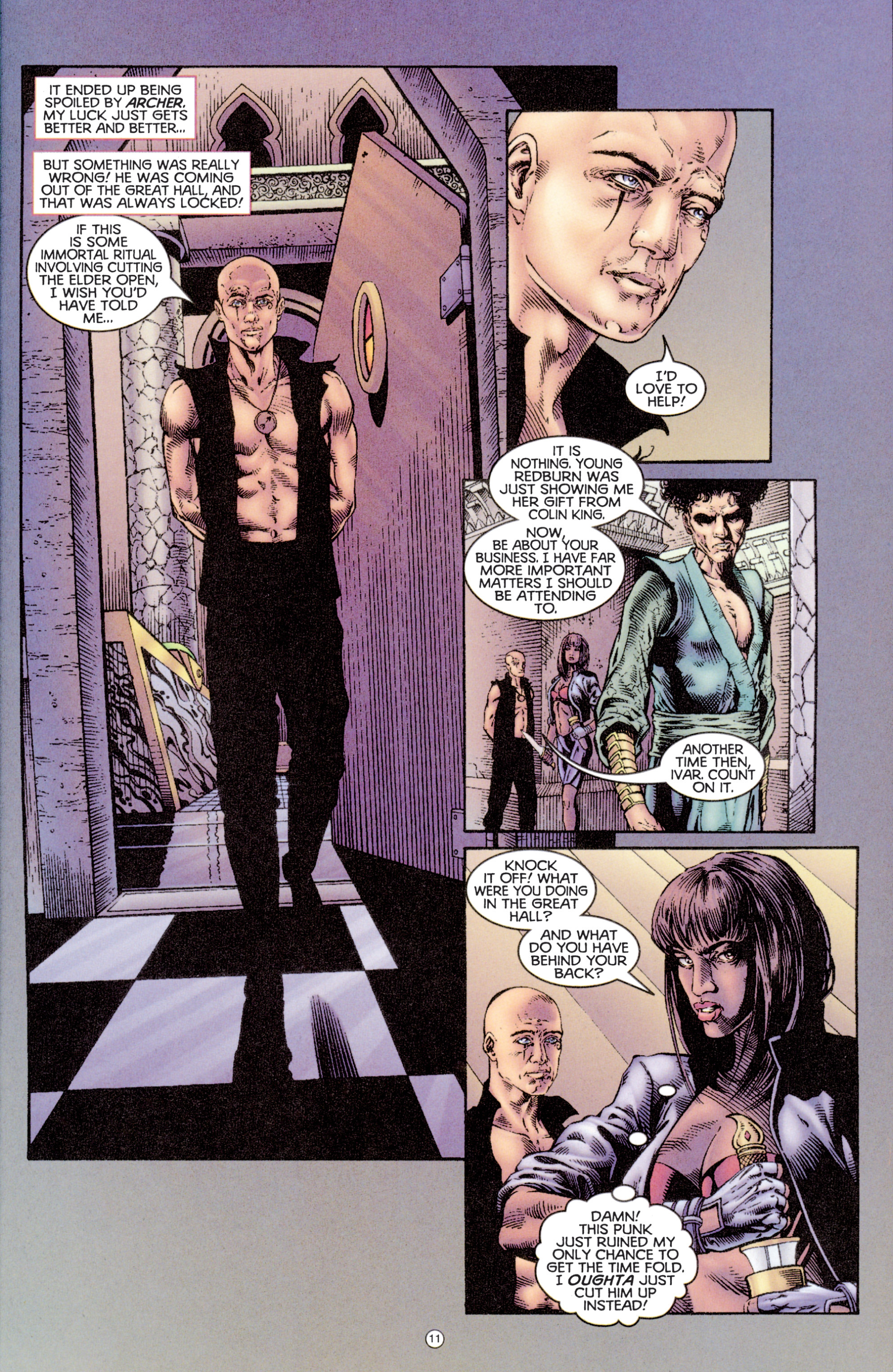 Read online Eternal Warriors comic -  Issue # Issue Blackworks - 11