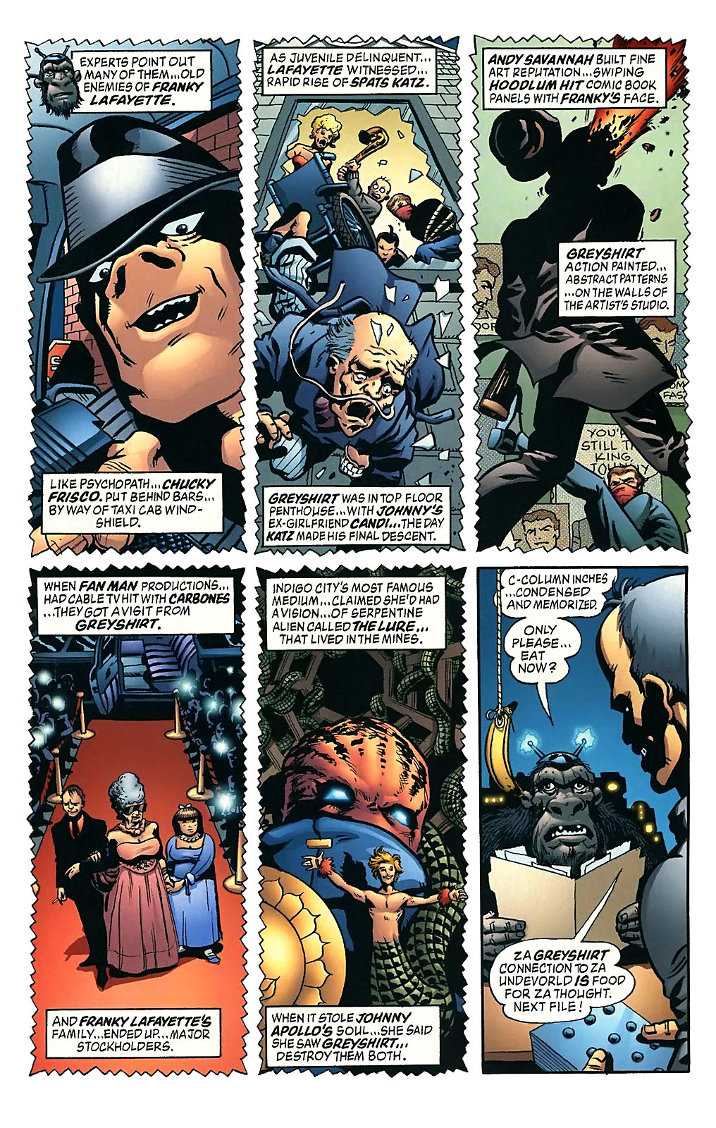 Read online ABC: A-Z, Greyshirt and Cobweb comic -  Issue # Full - 6