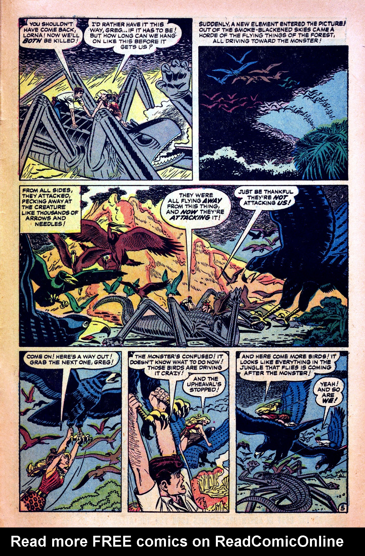 Read online Lorna, The Jungle Girl comic -  Issue #10 - 31